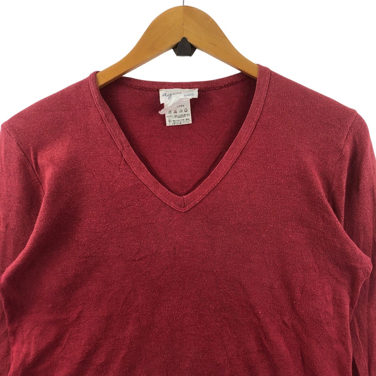 Vintage × agnes b. Vintage AGNES B Long Sleeve Red Colour Size 2 Woman Size L / US 10 / IT 46 - 2 Thumbnail