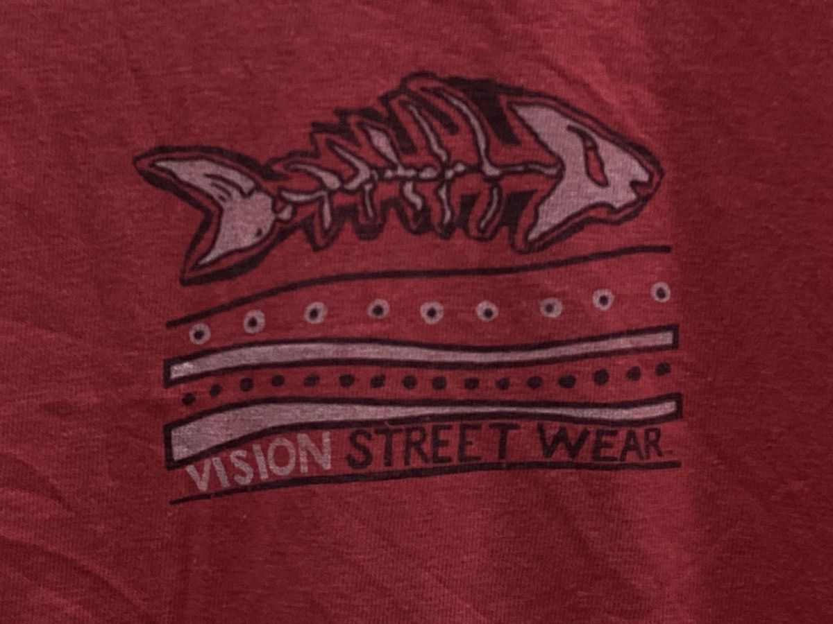 Vintage × Vision Streetwear Vintage 1987s VISION STREETWEAR Skate street TShirt Size US L / EU 52-54 / 3 - 5 Thumbnail