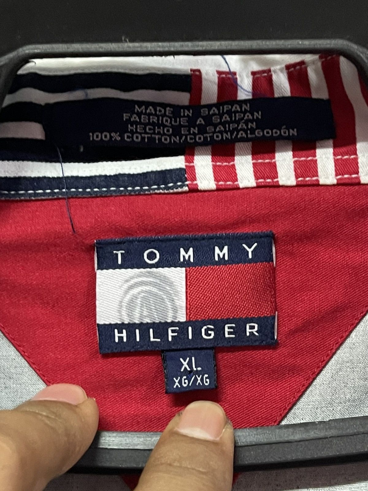 Tommy Hilfiger Vintage Tommy Hilfiger🔥🔥🔥 Size US XL / EU 56 / 4 - 3 Thumbnail