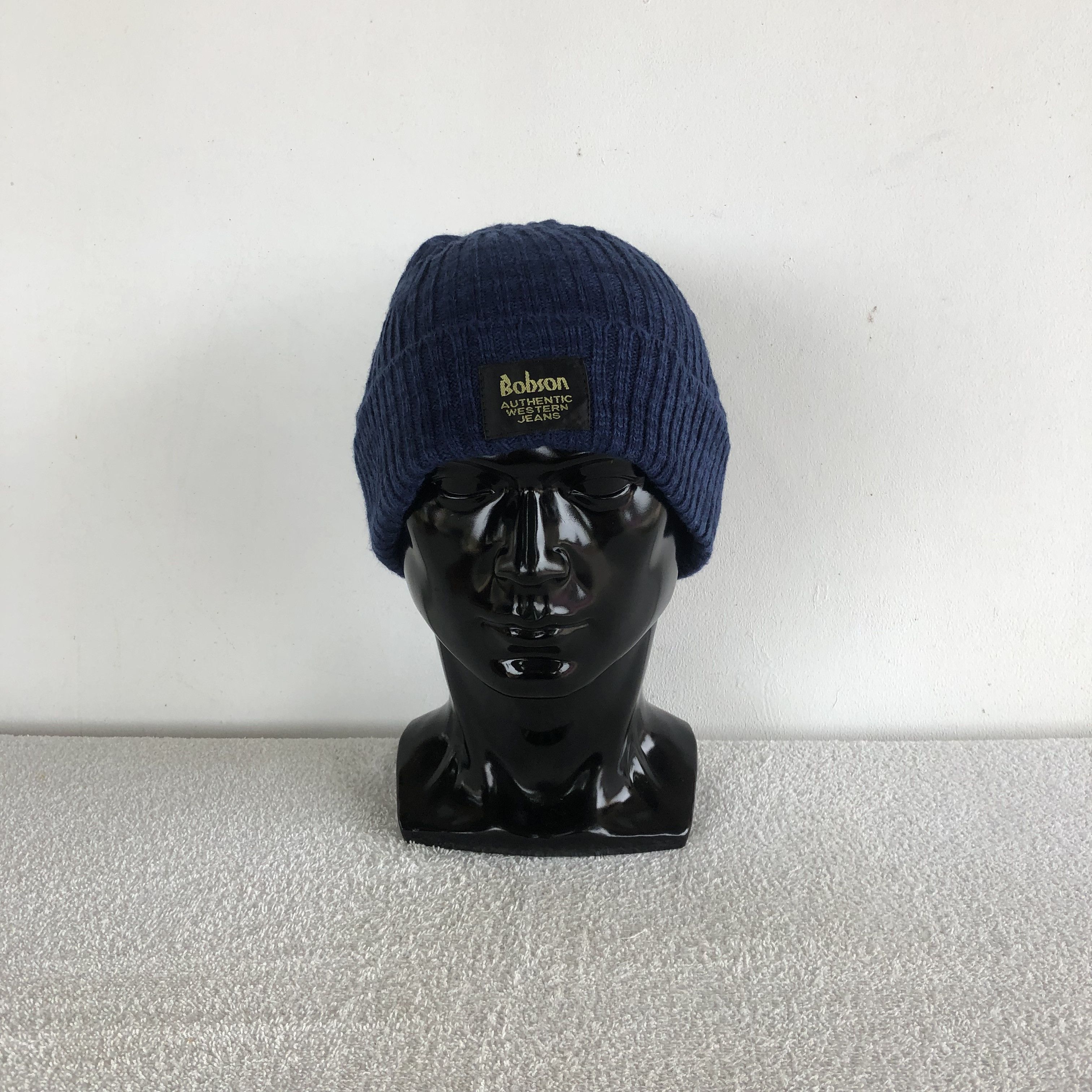 Vintage Vintage Bobson Western Jeans Beanie Snow Caps Hats Size ONE SIZE - 1 Thumbnail