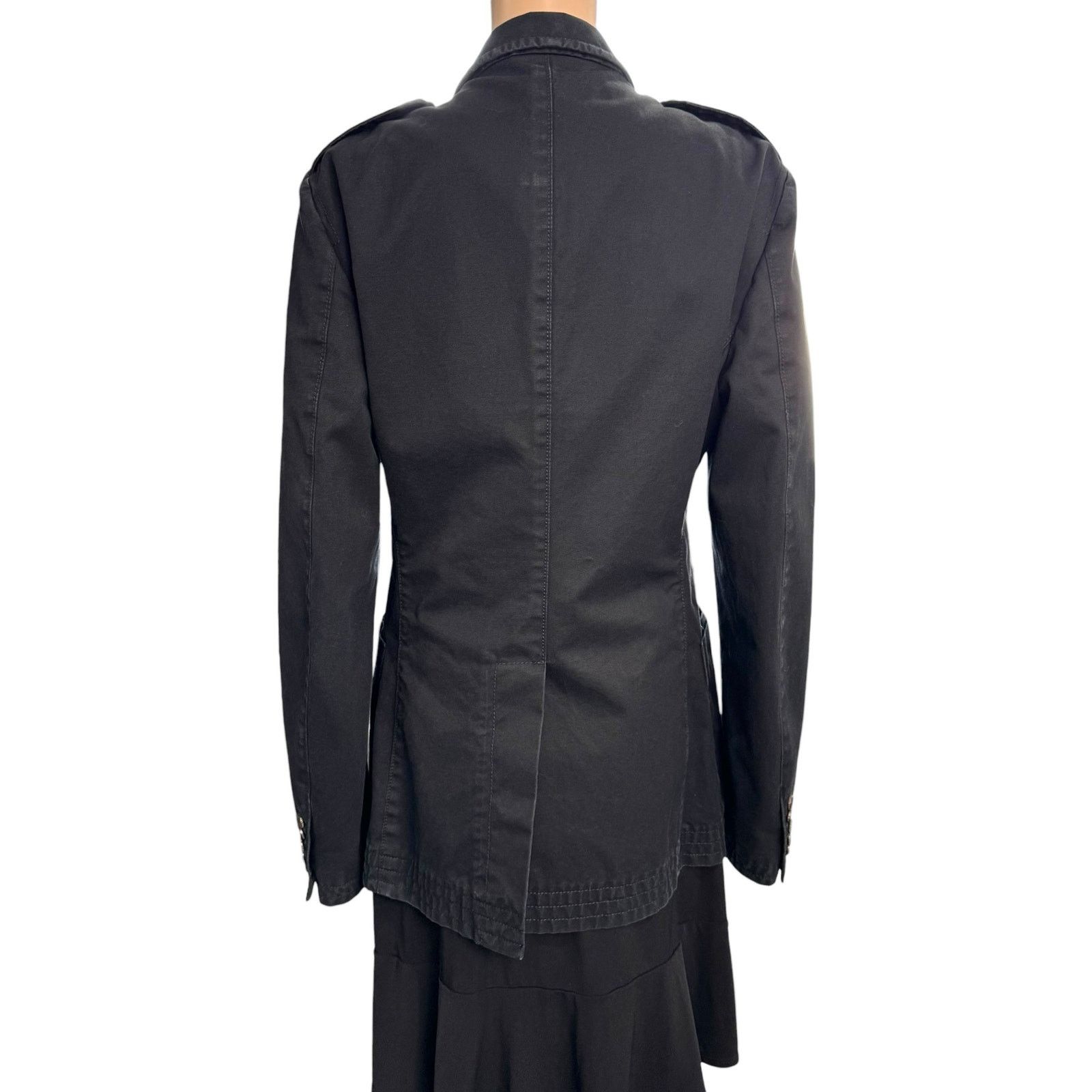 Gucci Gucci Cotton Pea Coat Size US M / EU 48-50 / 2 - 2 Thumbnail