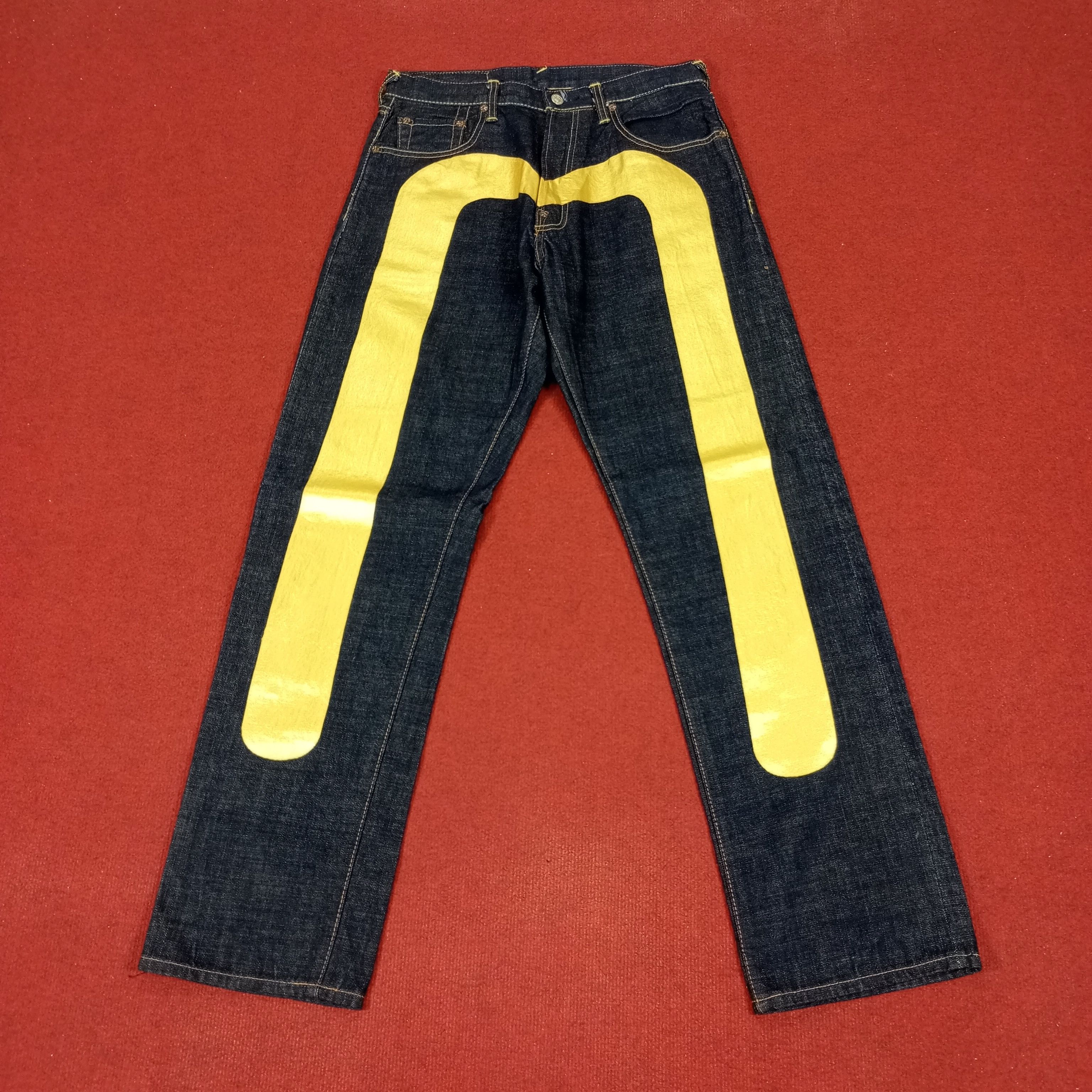 Evisu Japanese Brand Custom Daicock Streetwear Style Jeans