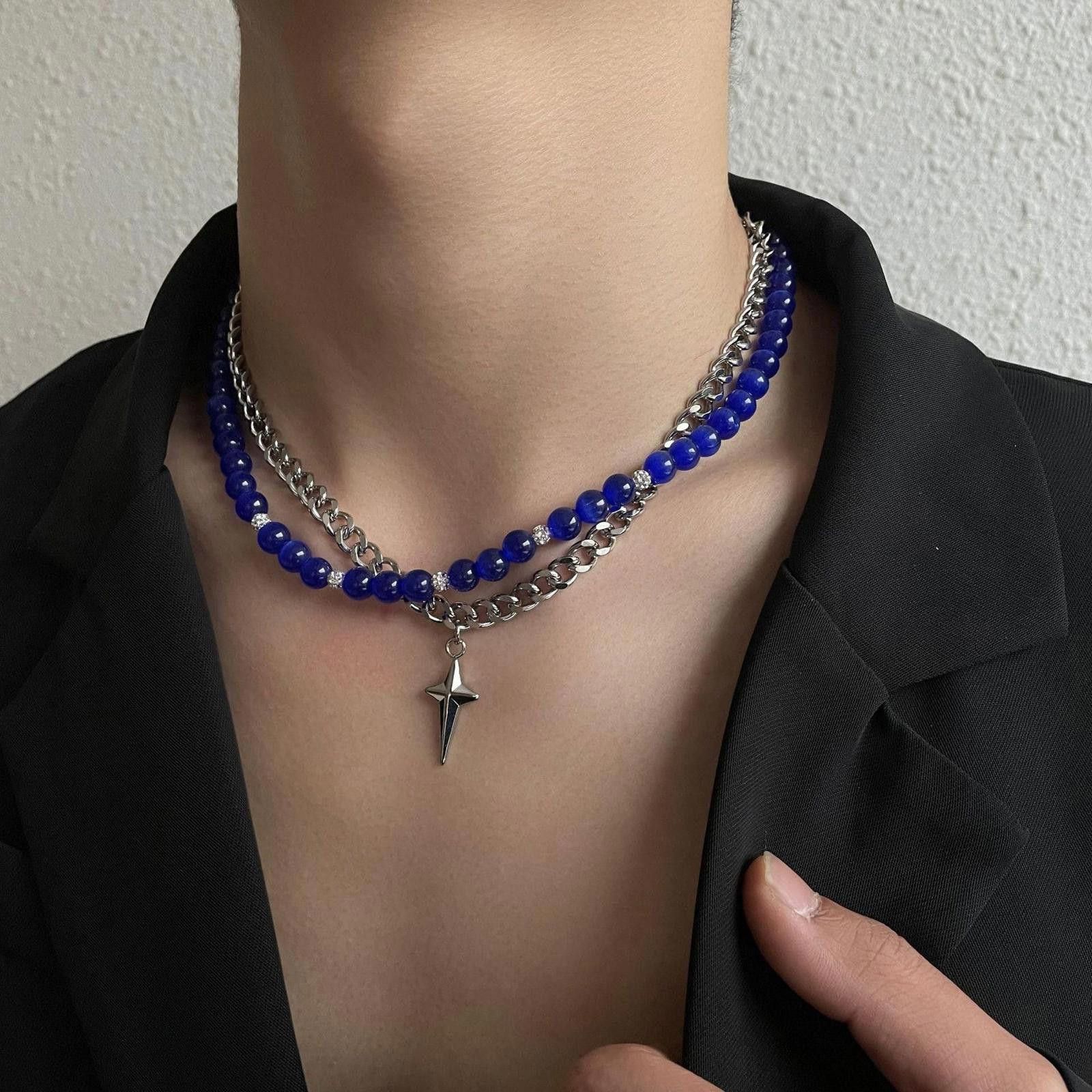 Jewelry STAR Layered Chain Necklace Size ONE SIZE - 1 Thumbnail