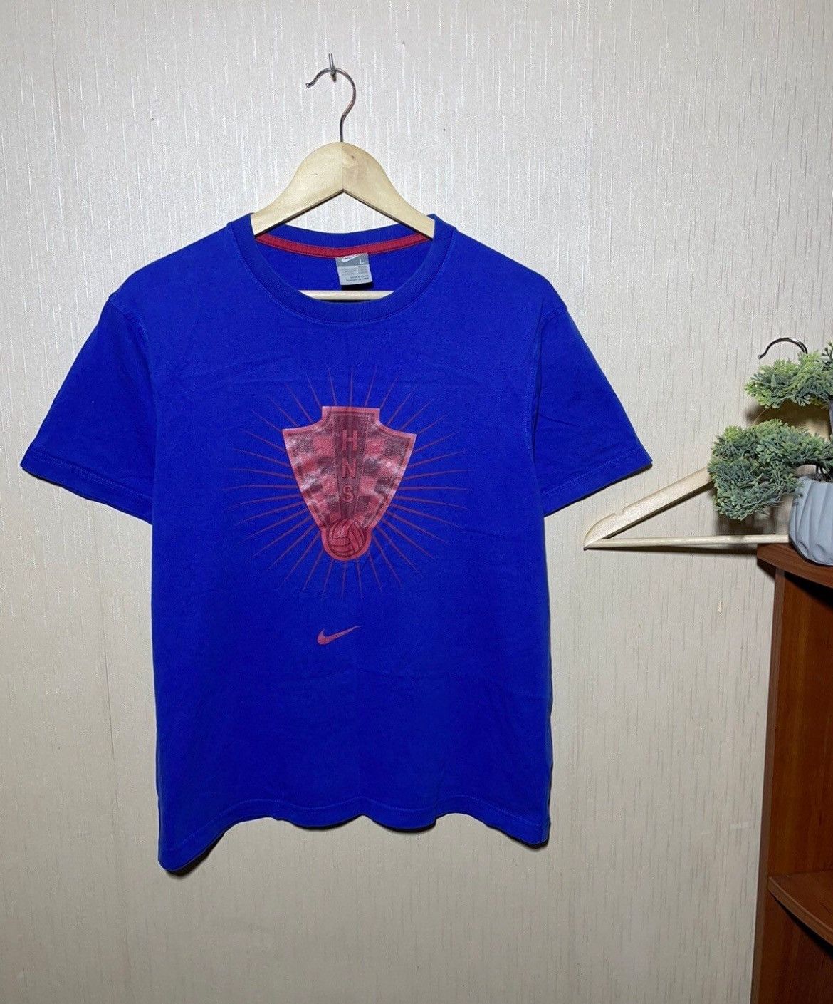 Nike × Vintage Nike Croatia soccer T shirt vintage Size US L / EU 52-54 / 3 - 1 Thumbnail