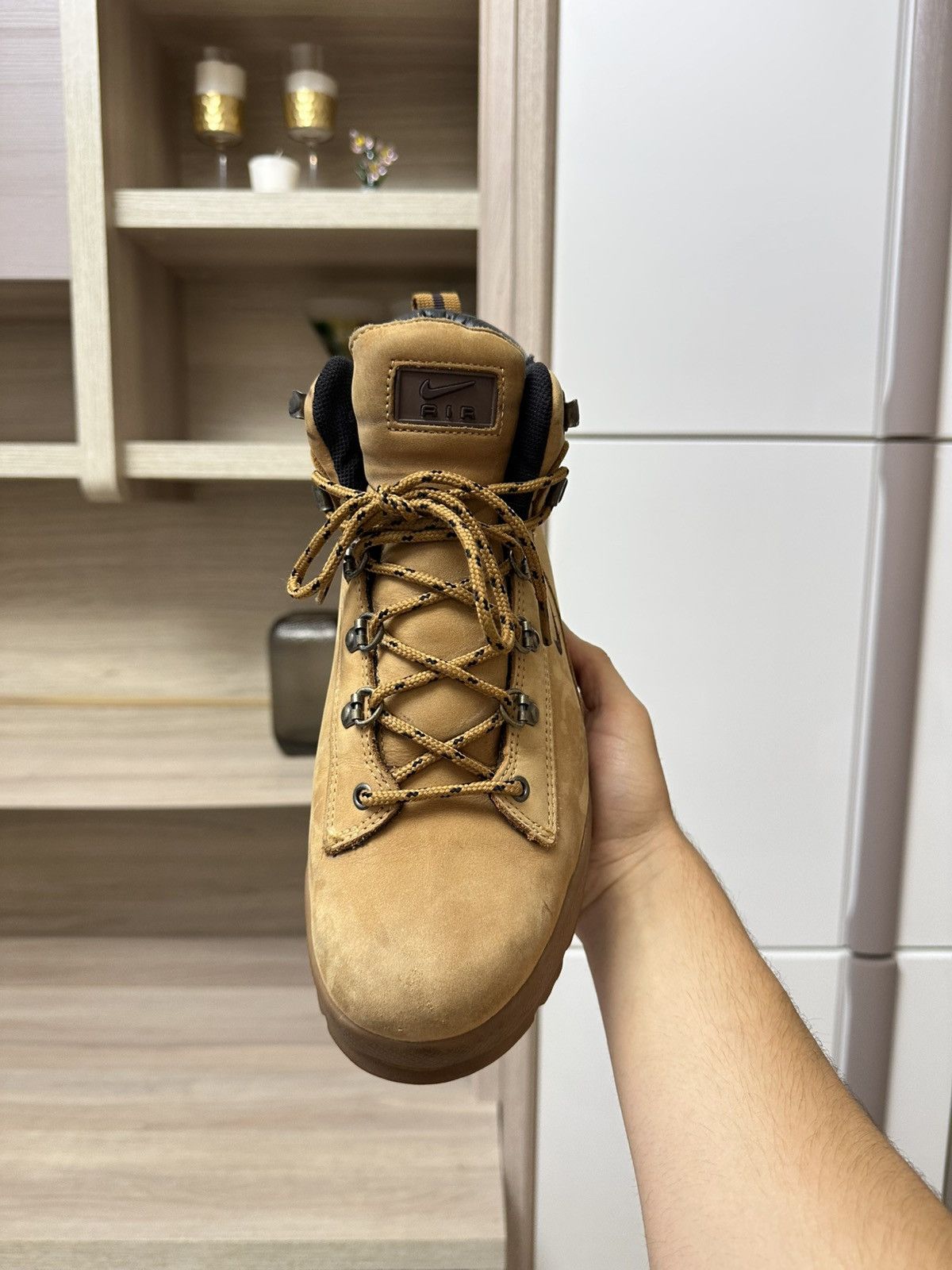 Nike ACG Nike ACG Brown Suede Leather Trail Hiking Boots Shoes Mens Size US 9.5 / EU 42-43 - 4 Thumbnail