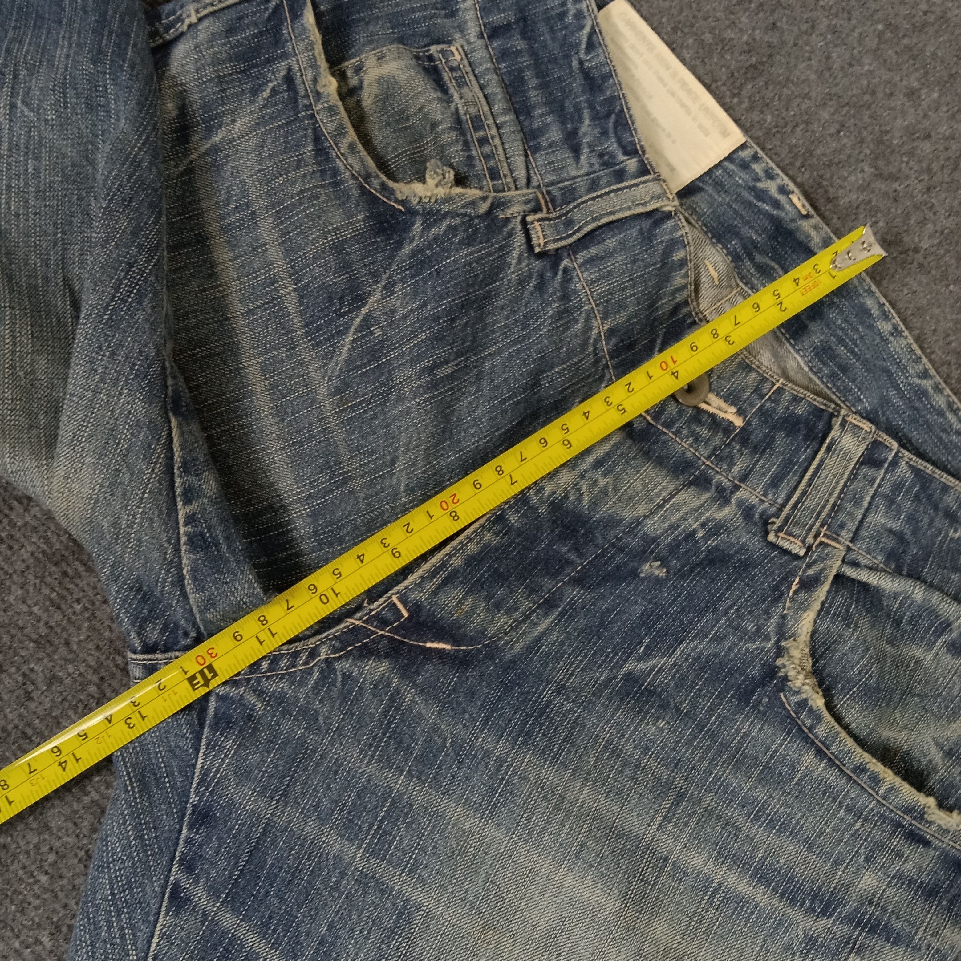 Garment Project Garment Men's Japanese Brand Cargo Denim Jeans Size US 31 - 8 Thumbnail