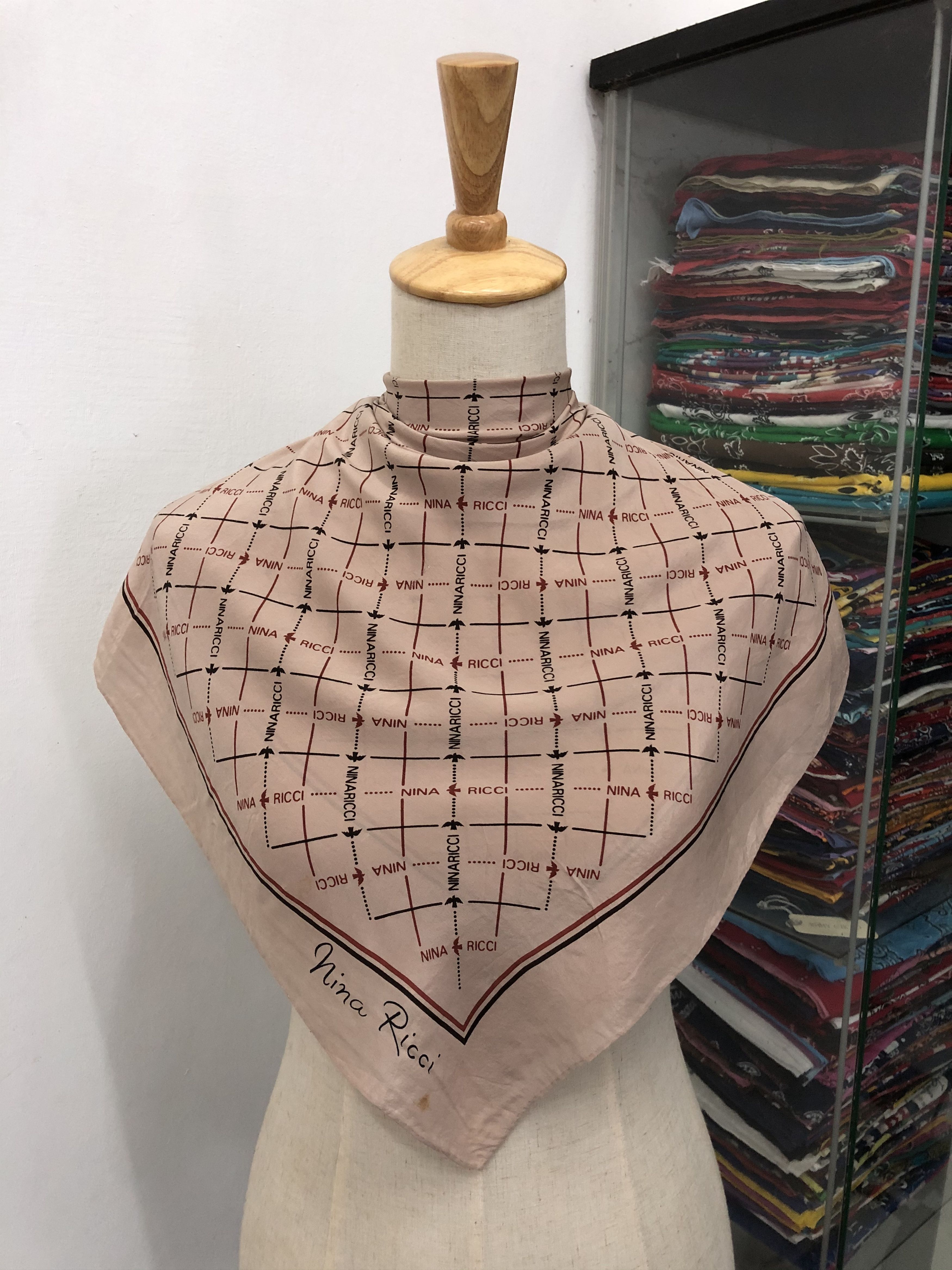 Nina Ricci Vintage Nina Ricci Silk Scarf Size ONE SIZE - 1 Thumbnail