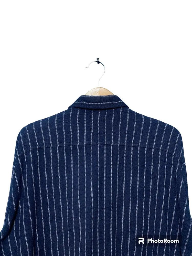 The Real McCoy's Mccoy x Minion Made strip button up shirt Size US XL / EU 56 / 4 - 6 Thumbnail
