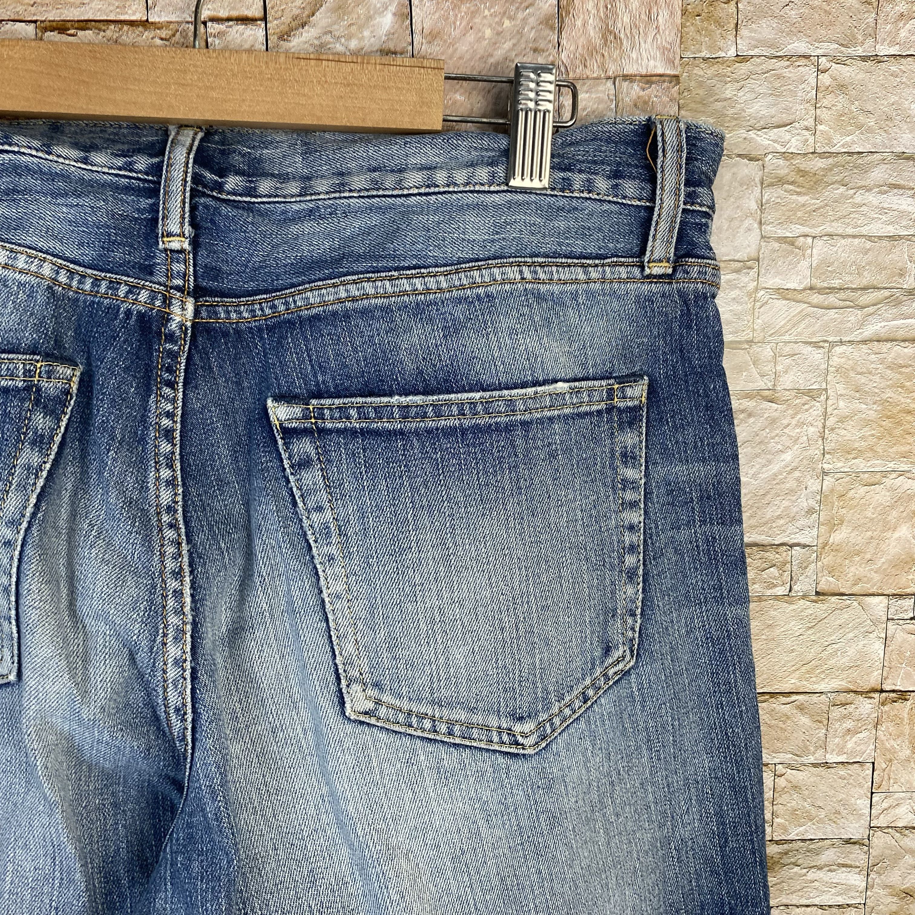 Uniqlo Uniqlo Boyfriend Blue Denim Pants #7592 Size US 35 - 16 Thumbnail