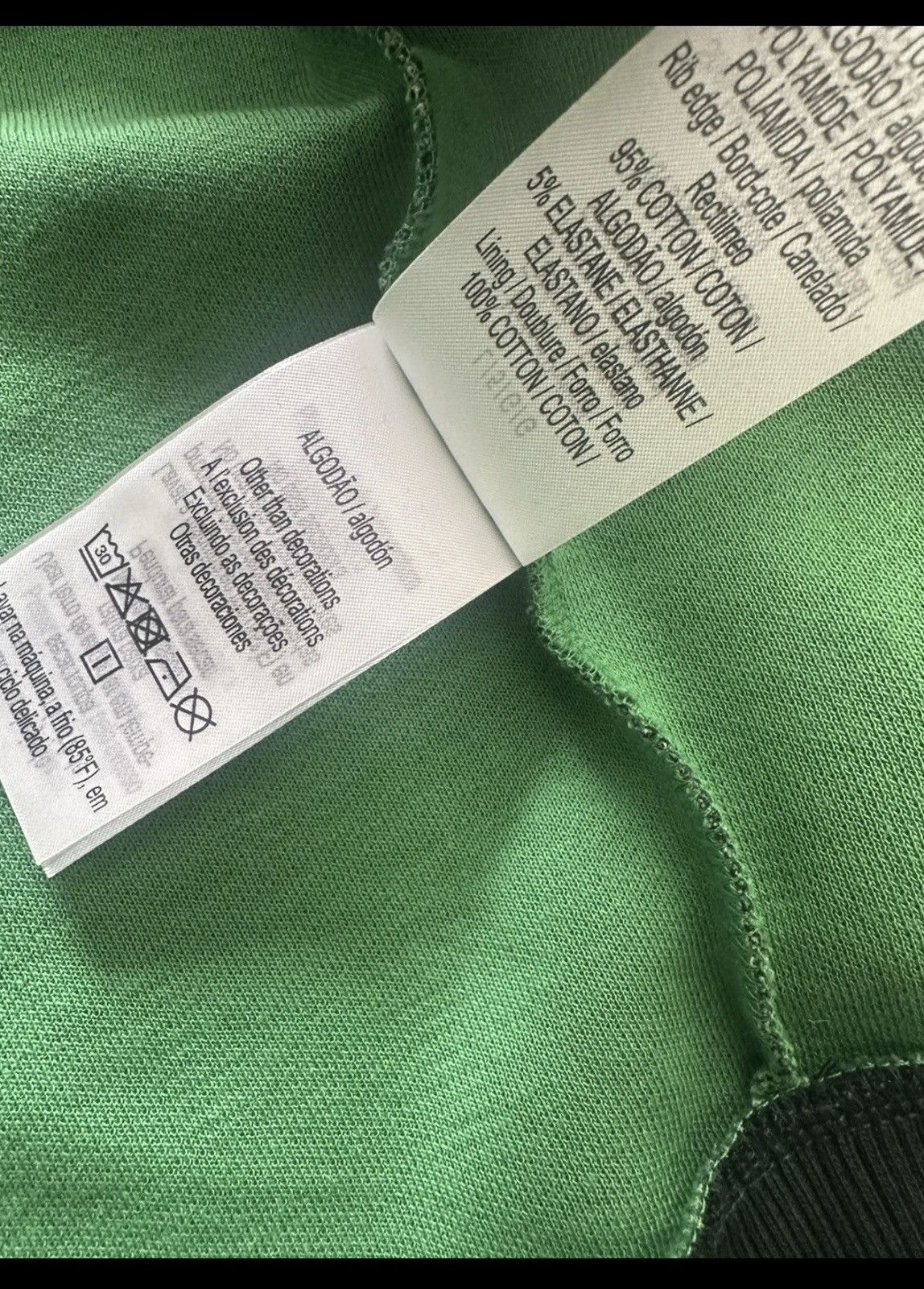 Lacoste Lacisye zop-fromt patterned blocked sweatshirt Size US L / EU 52-54 / 3 - 4 Thumbnail