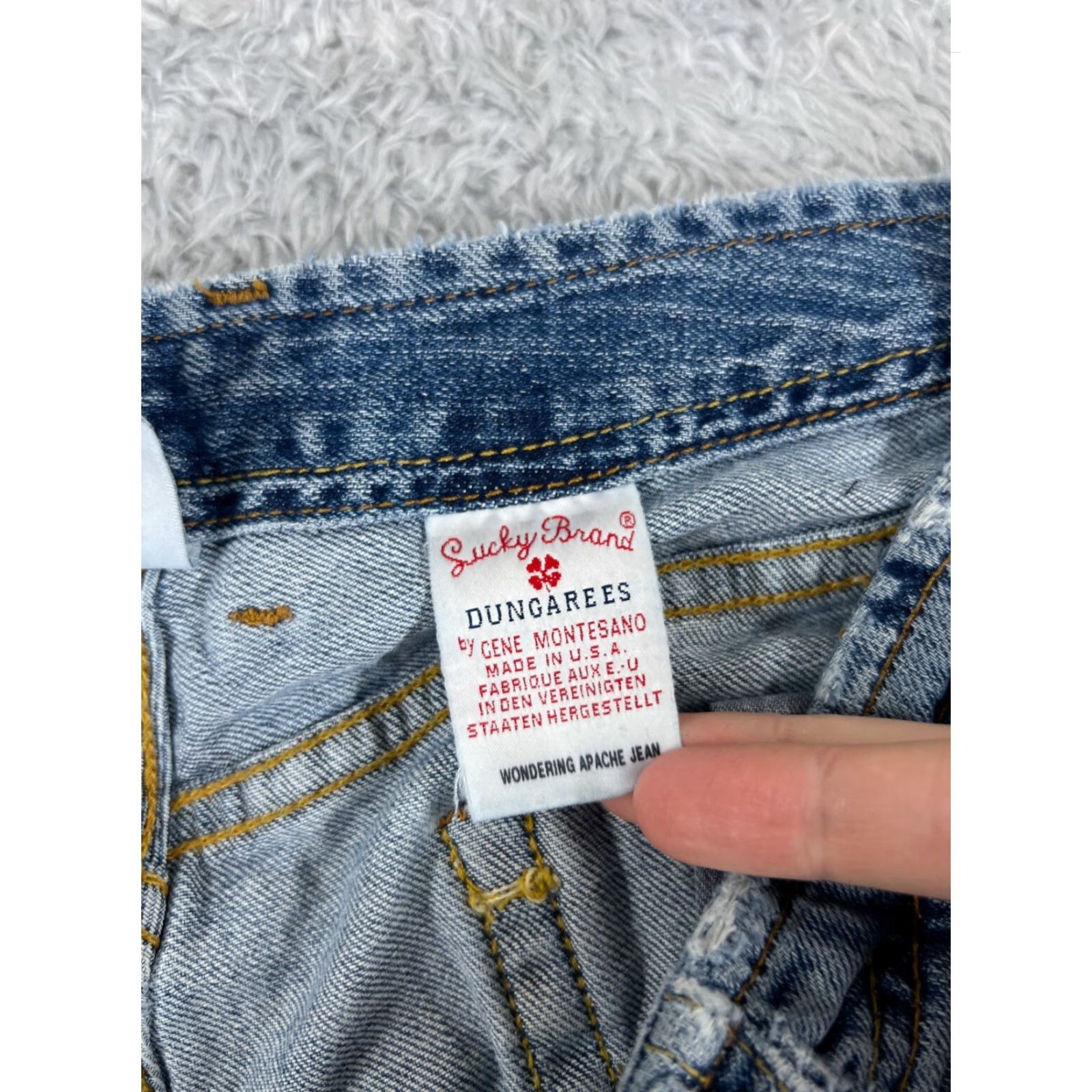 Lucky Brand Vintage Lucky Brand Women's Jeans 8 Blue Denim Bootcut Mid Rise 30x30 Casual Size 30" / US 8 / IT 44 - 7 Thumbnail