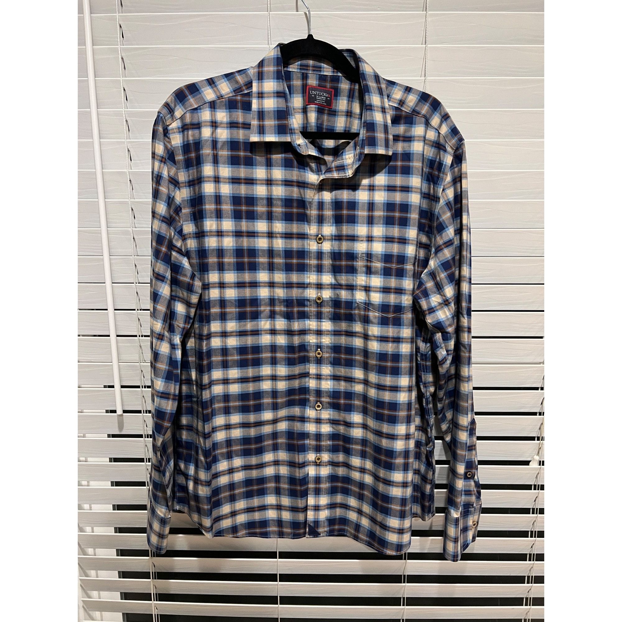 UNTUCKit Untuckit Long Sleeve Button Up Shirt - Size XL Size US XL / EU 56 / 4 - 1 Thumbnail