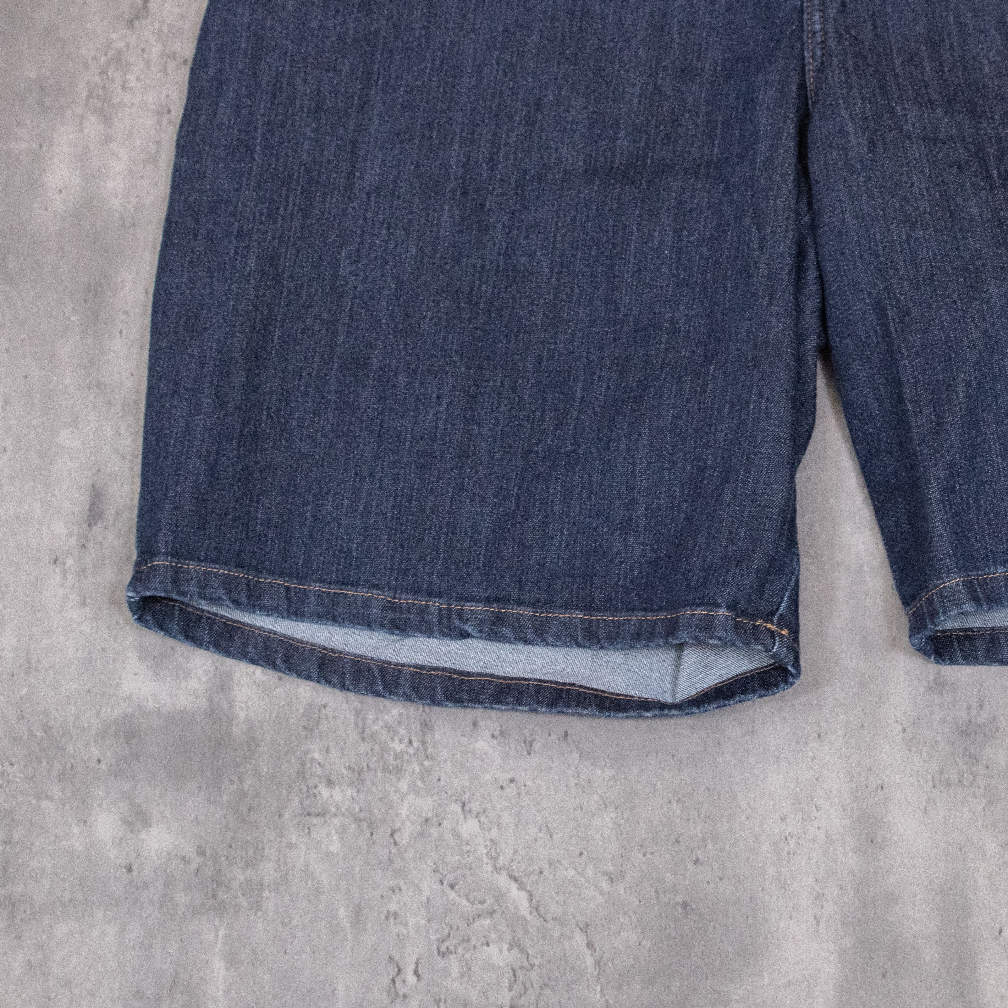Lee Lee Relax Indigo Baggy Jean Denim Jorts Shorts Size US 38 / EU 54 - 5 Thumbnail