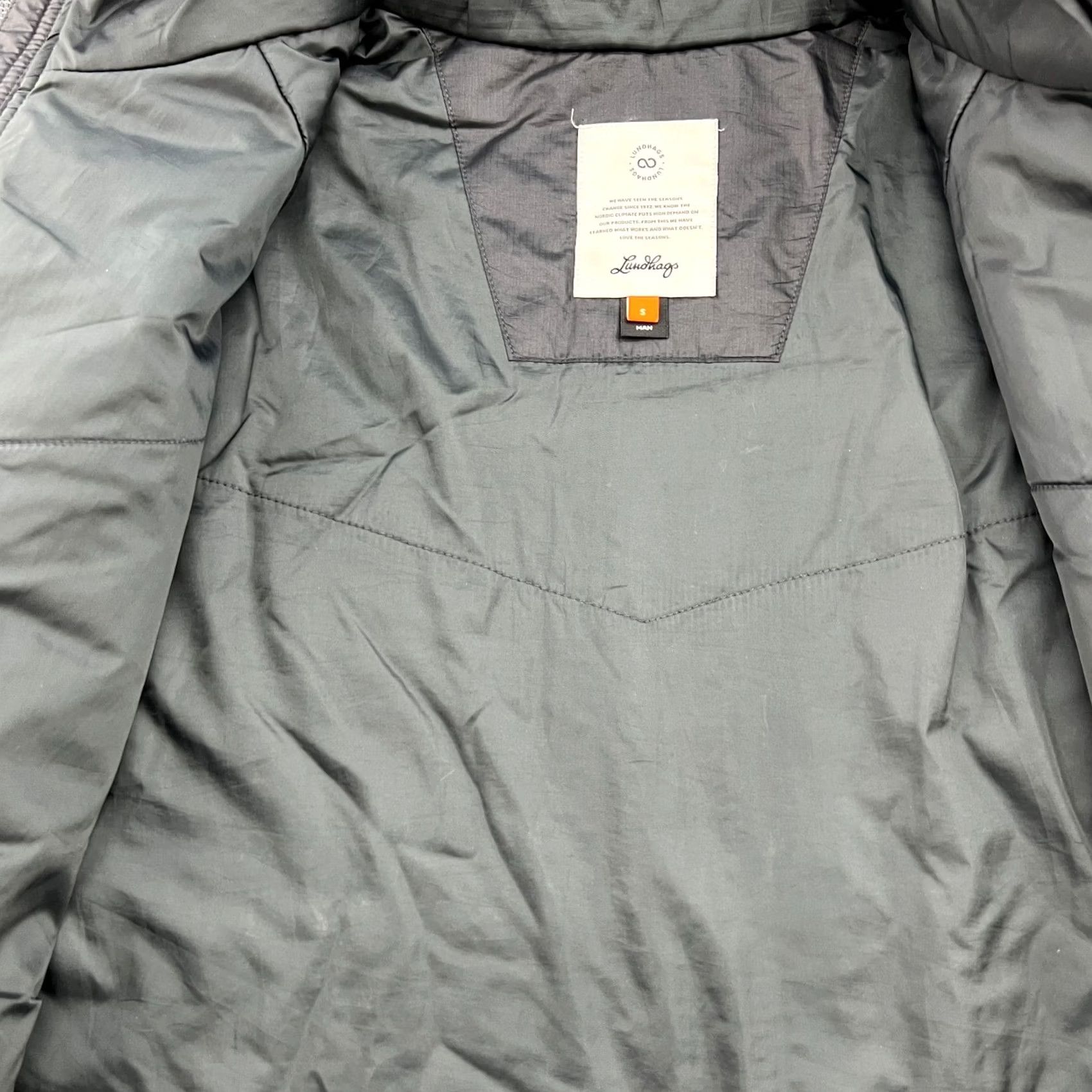 Vintage VINTAGE Lundhags Viik Jacket Mens Small Gray Polartec Full Zip Windbreaker Hoodie Size US S / EU 44-46 / 1 - 5 Thumbnail