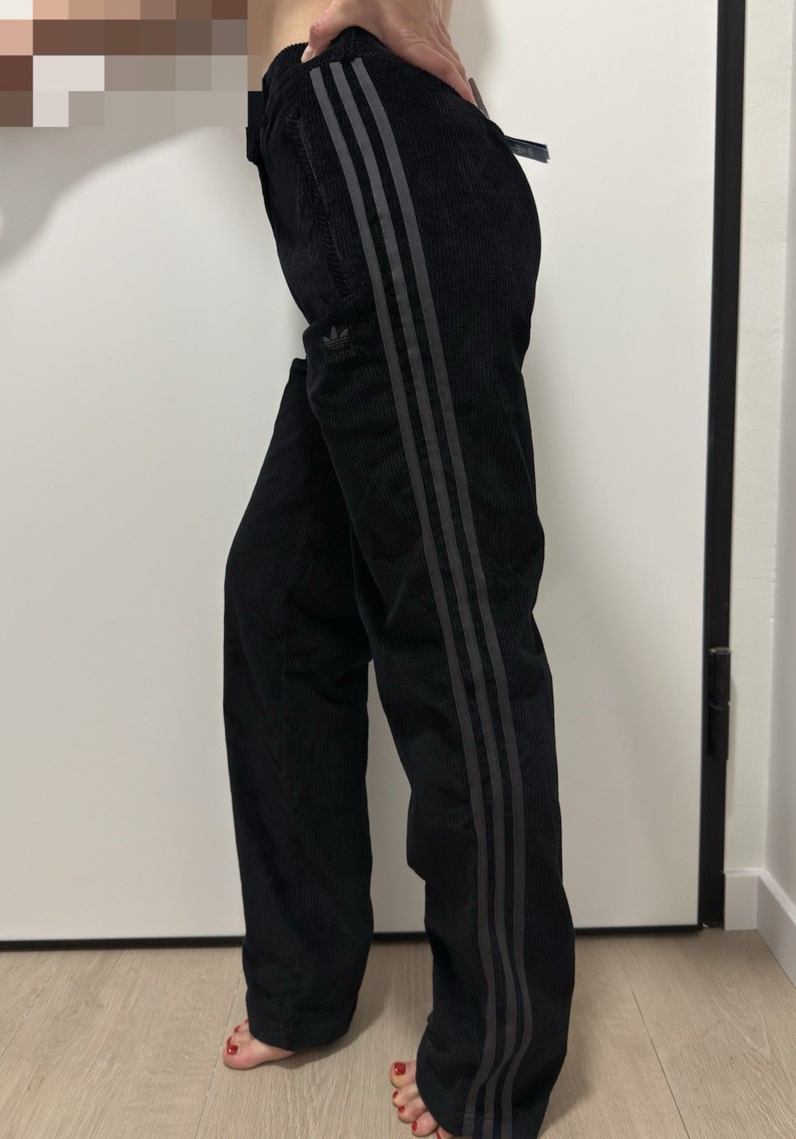 Adidas Adidas Cord Track Velvet Velour Corduroy Womens Pants y2k XS Size 26" / US 2 / IT 38 - 5 Thumbnail