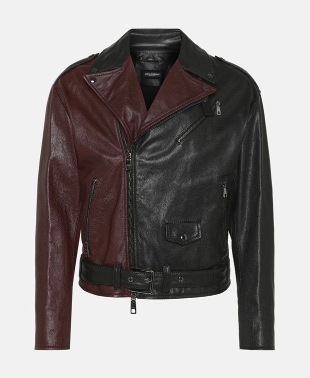 Dolce & Gabbana Leather jacket Size US S / EU 44-46 / 1 - 1 Thumbnail