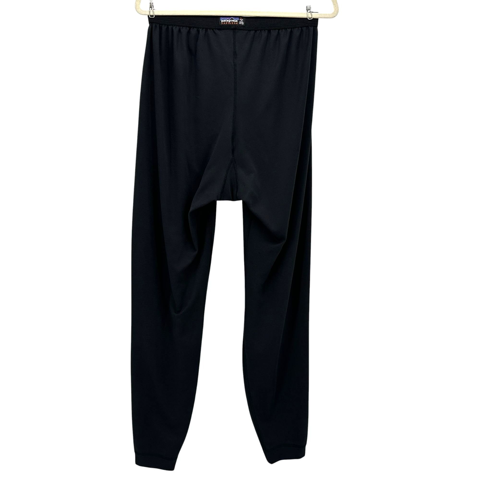 Patagonia Vintage Patagonia Mens XL Pants Baselayer Capilene Black Size US 28 / EU 44 - 4 Thumbnail
