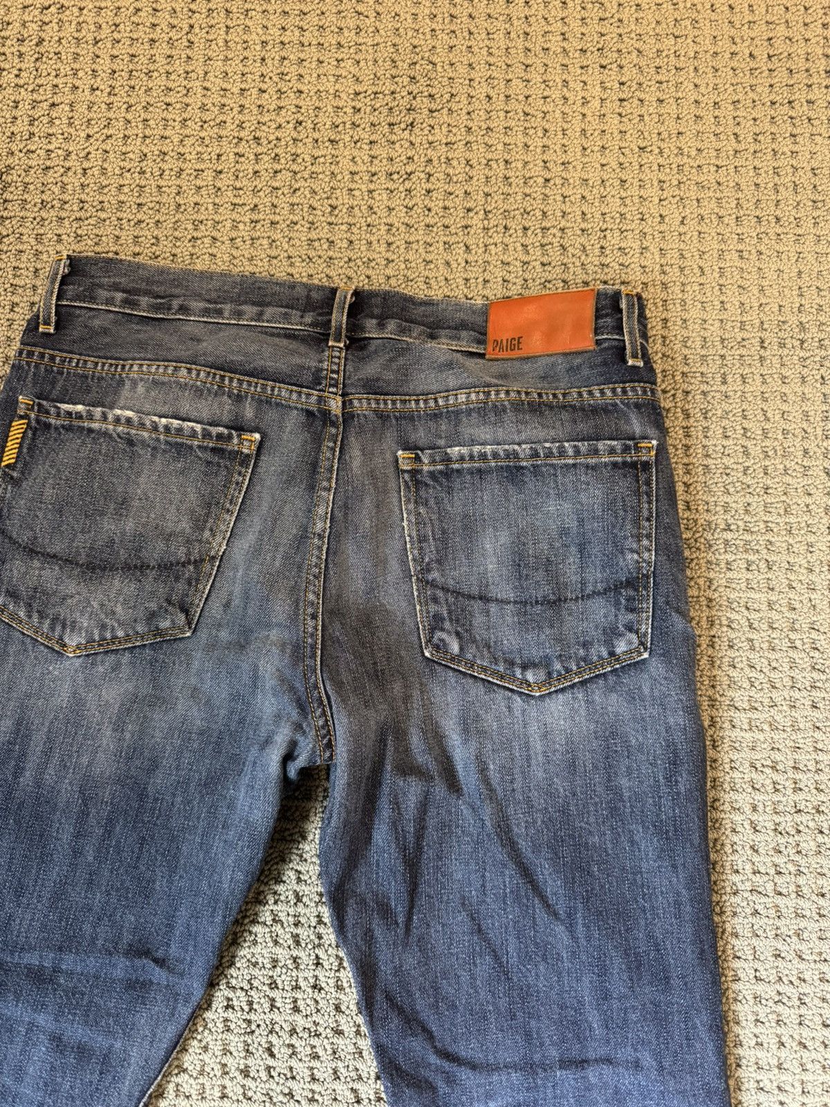 Paige Paige Federal slim straight distressed denim $219 Size US 32 / EU 48 - 4 Thumbnail
