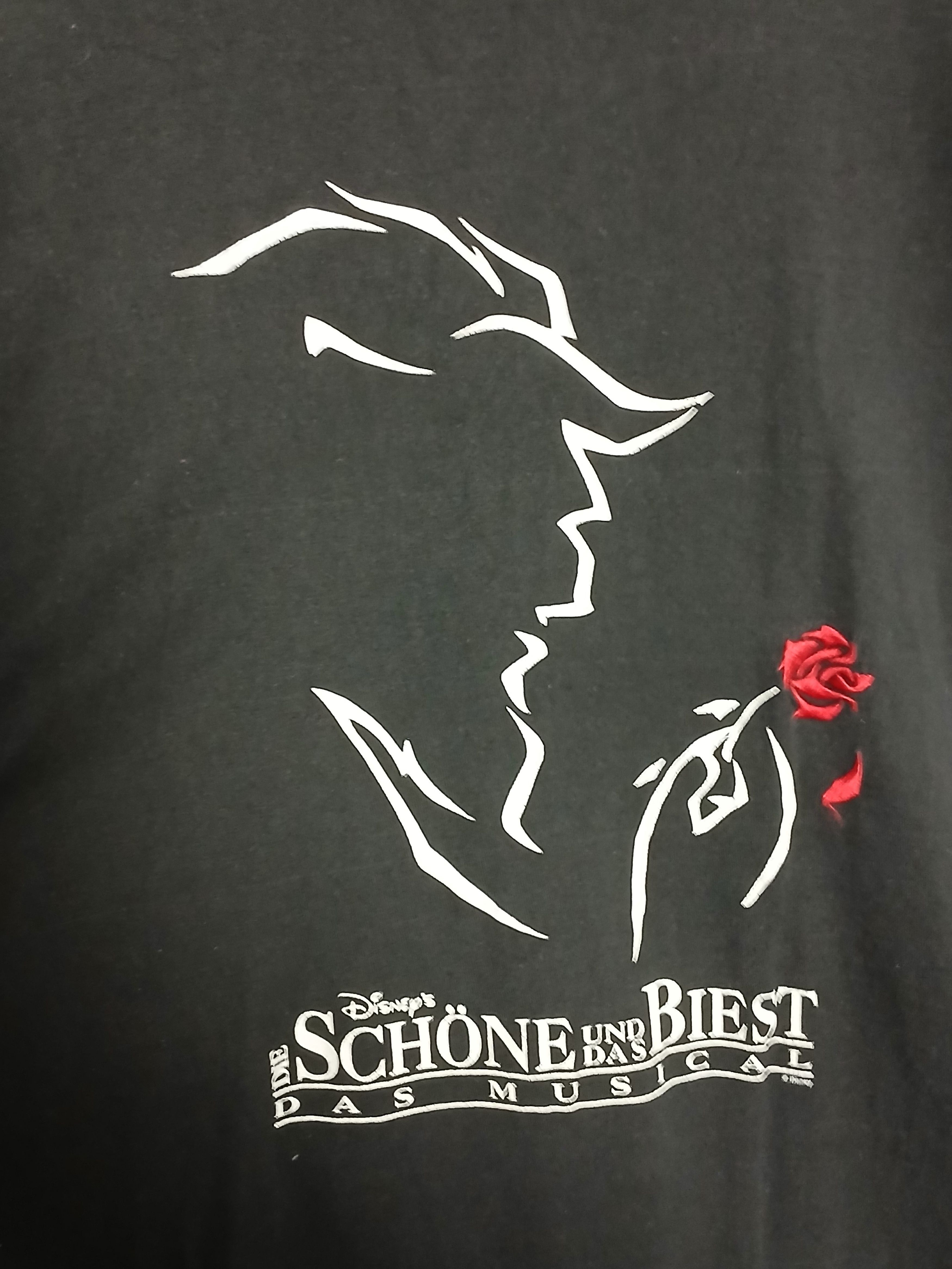 Disney × Vintage Vintage Disney Beauty and the Beast T-Shirt Size US L / EU 52-54 / 3 - 3 Thumbnail