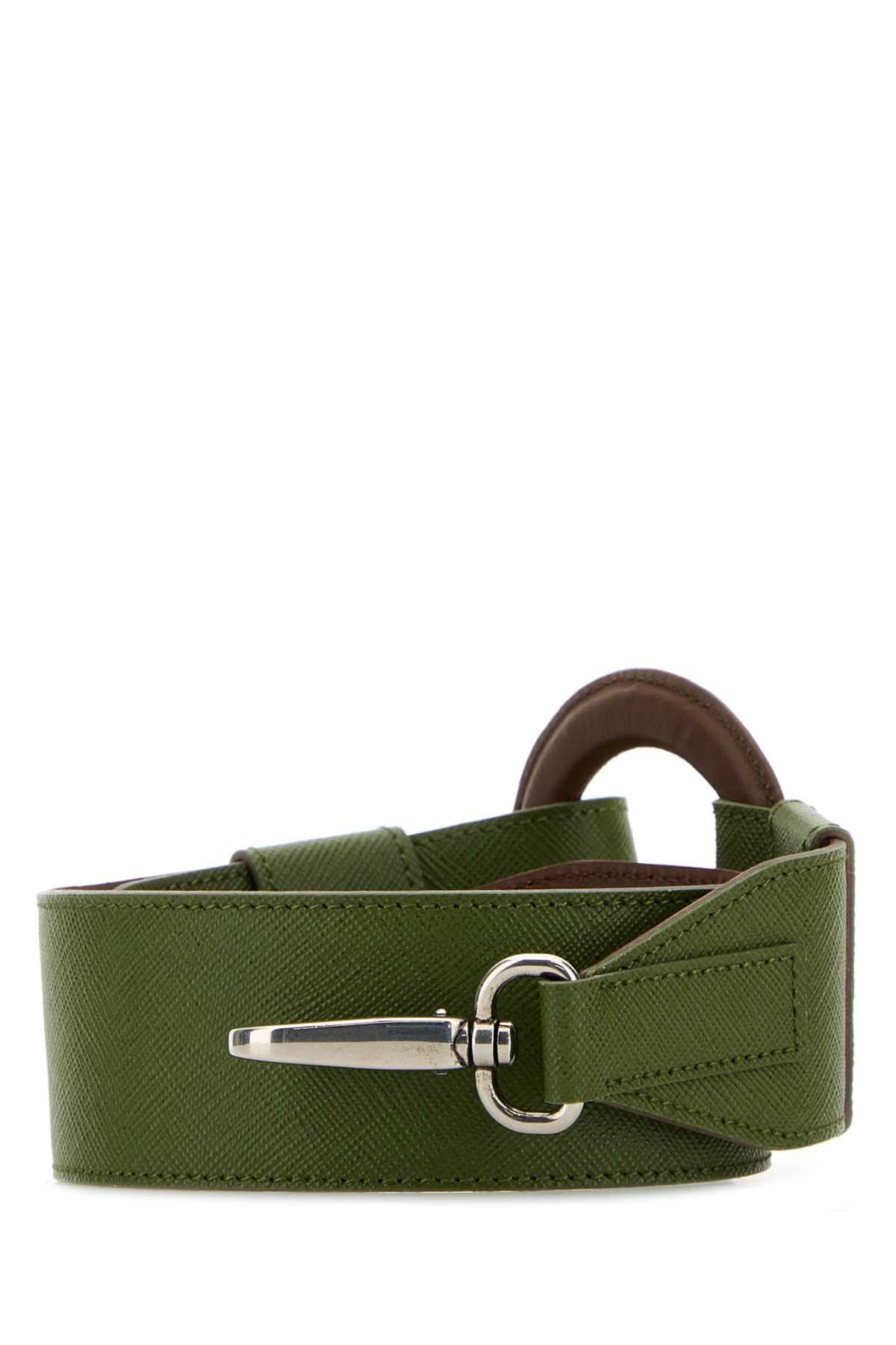 Prada Pistachio Green Leather Shoulder Strap Size ONE SIZE - 1 Thumbnail