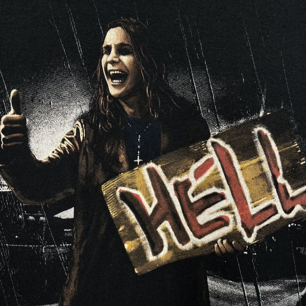 Band Tees Vintage Ozzy Osbourne “Hell” rock band T shirt 2007 Size US M / EU 48-50 / 2 - 10 Thumbnail