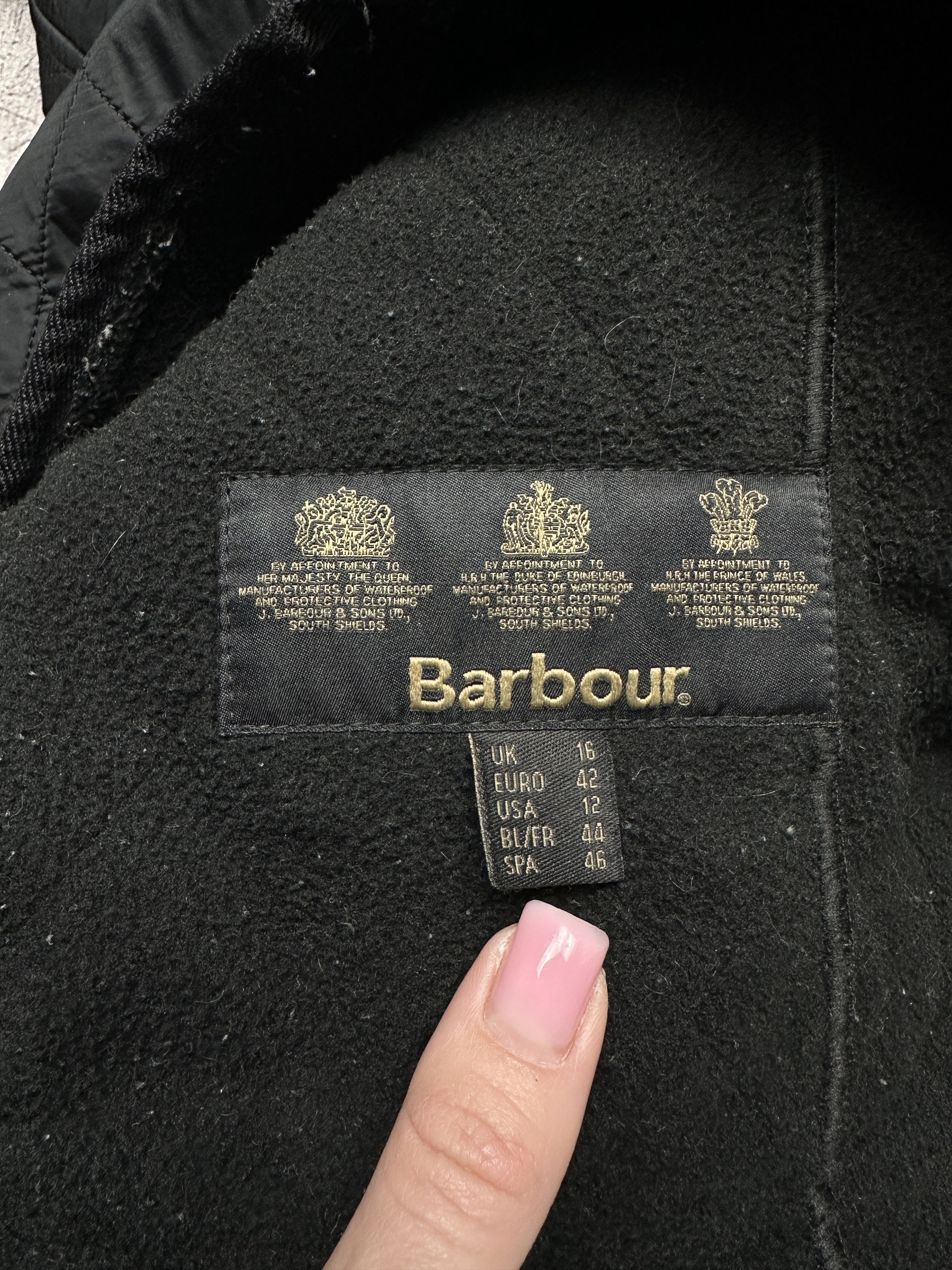 Barbour × Vintage Barbour International Womens Polarquilt Quilted Jacket Size XL / US 12-14 / IT 48-50 - 7 Thumbnail