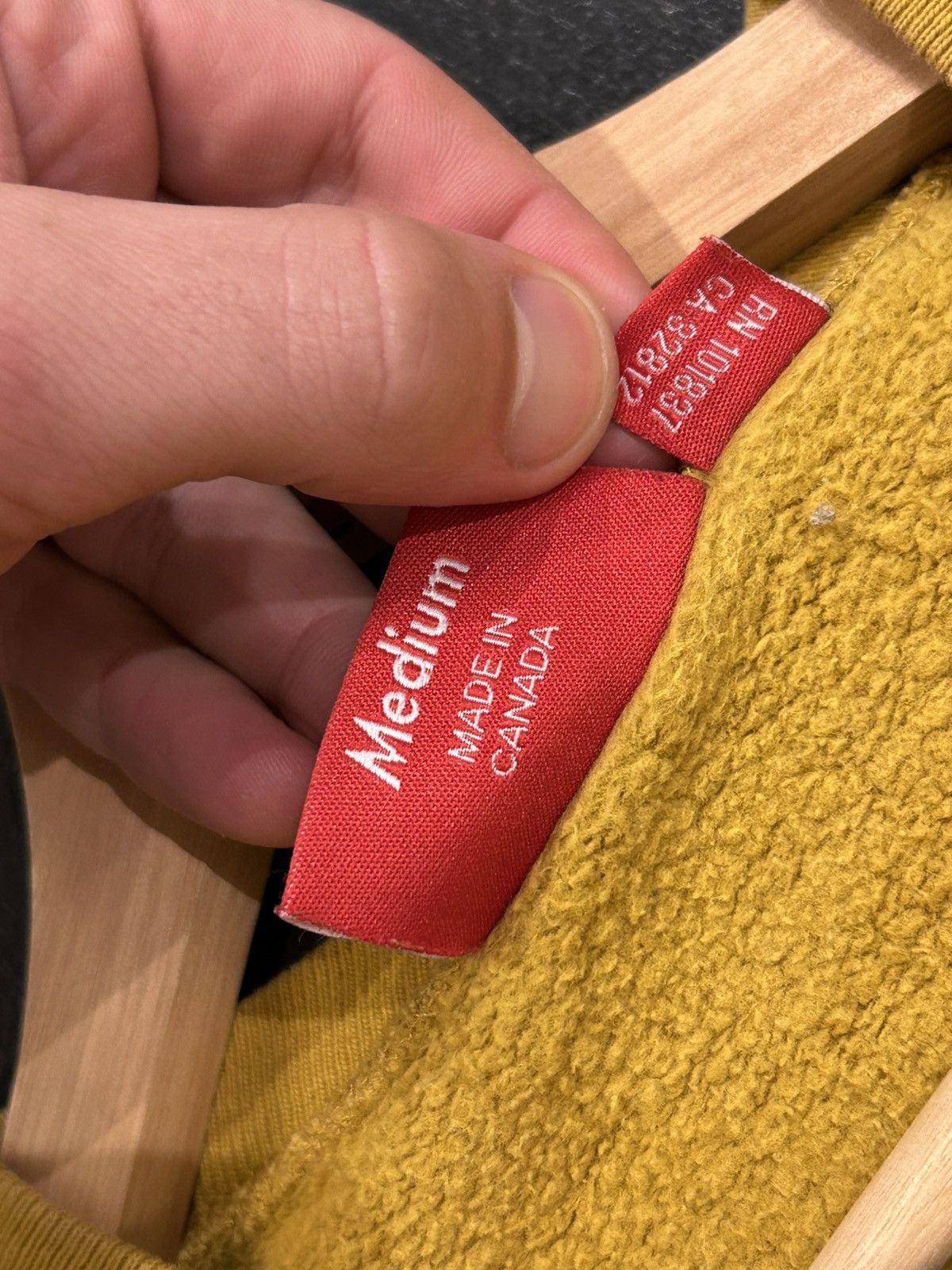 Antihero × Supreme Supreme Antihero Pope Crewneck - Mustard Size US M / EU 48-50 / 2 - 5 Thumbnail