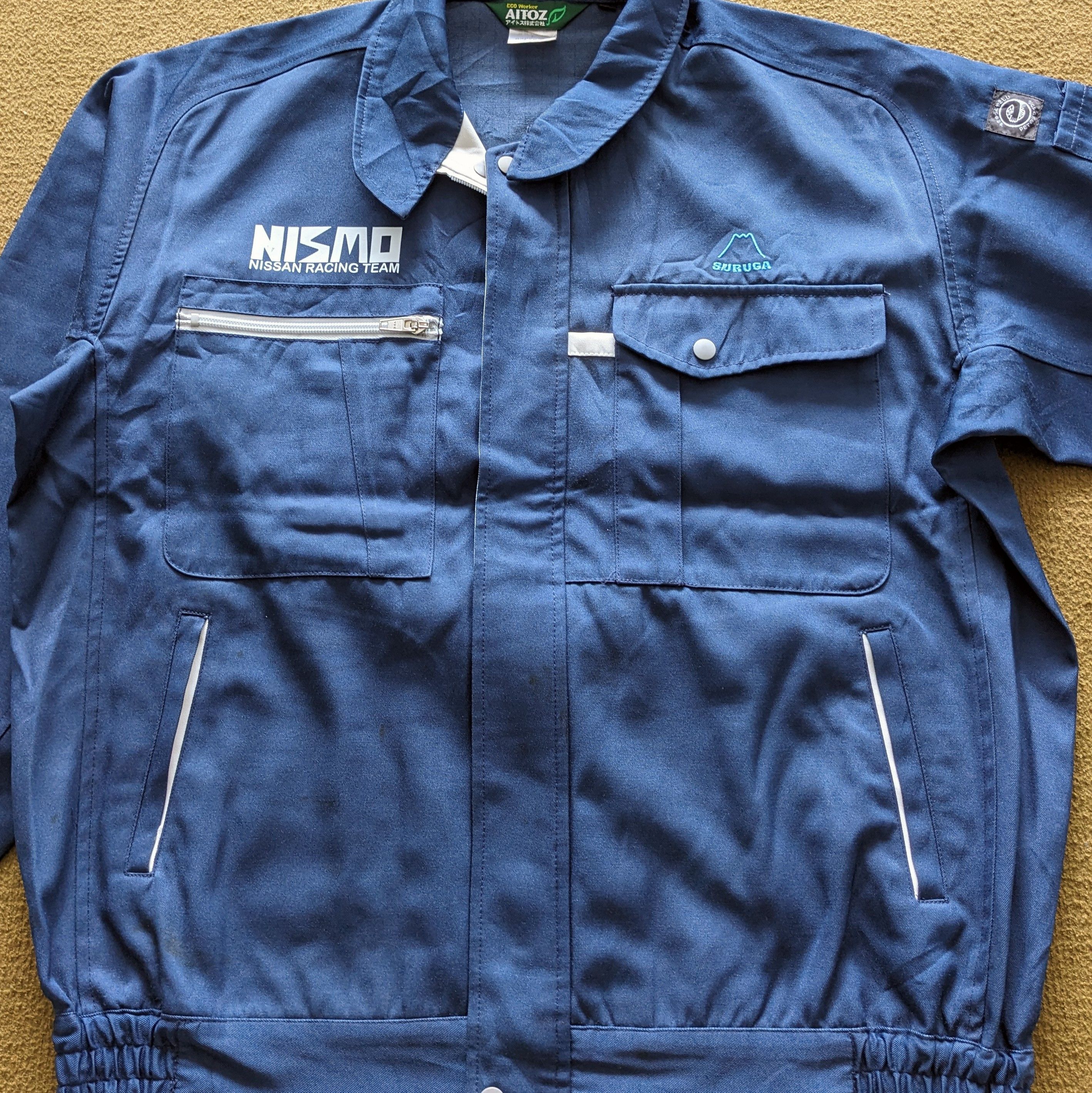 Vintage Vintage NISMO Nissan Racing Team Uniform Custom Jacket Size US XL / EU 56 / 4 - 3 Thumbnail