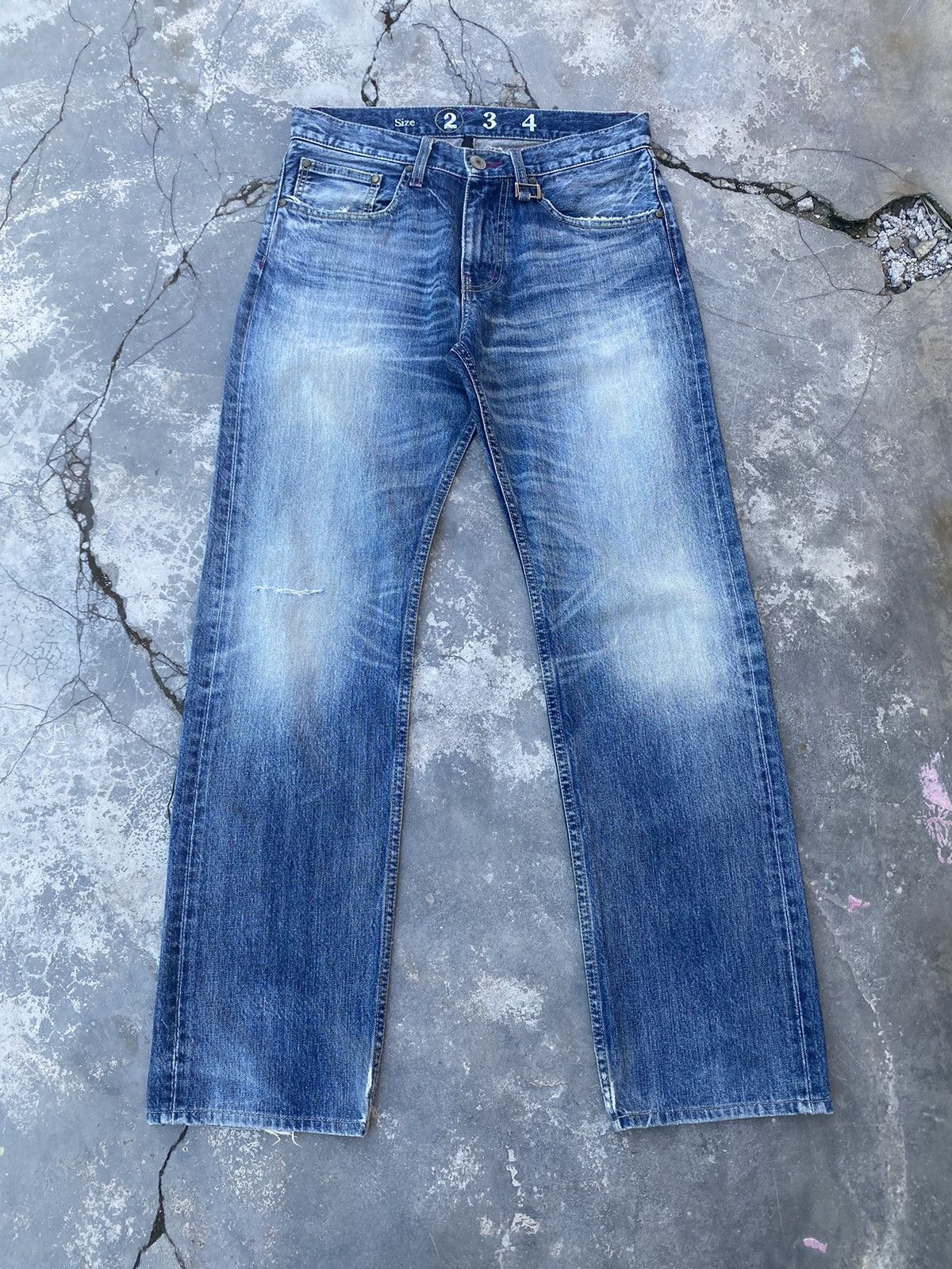 Japanese Brand × Takeo Kikuchi TAKEO KIKUCHI distressed jeans Size US 30 / EU 46 - 1 Thumbnail