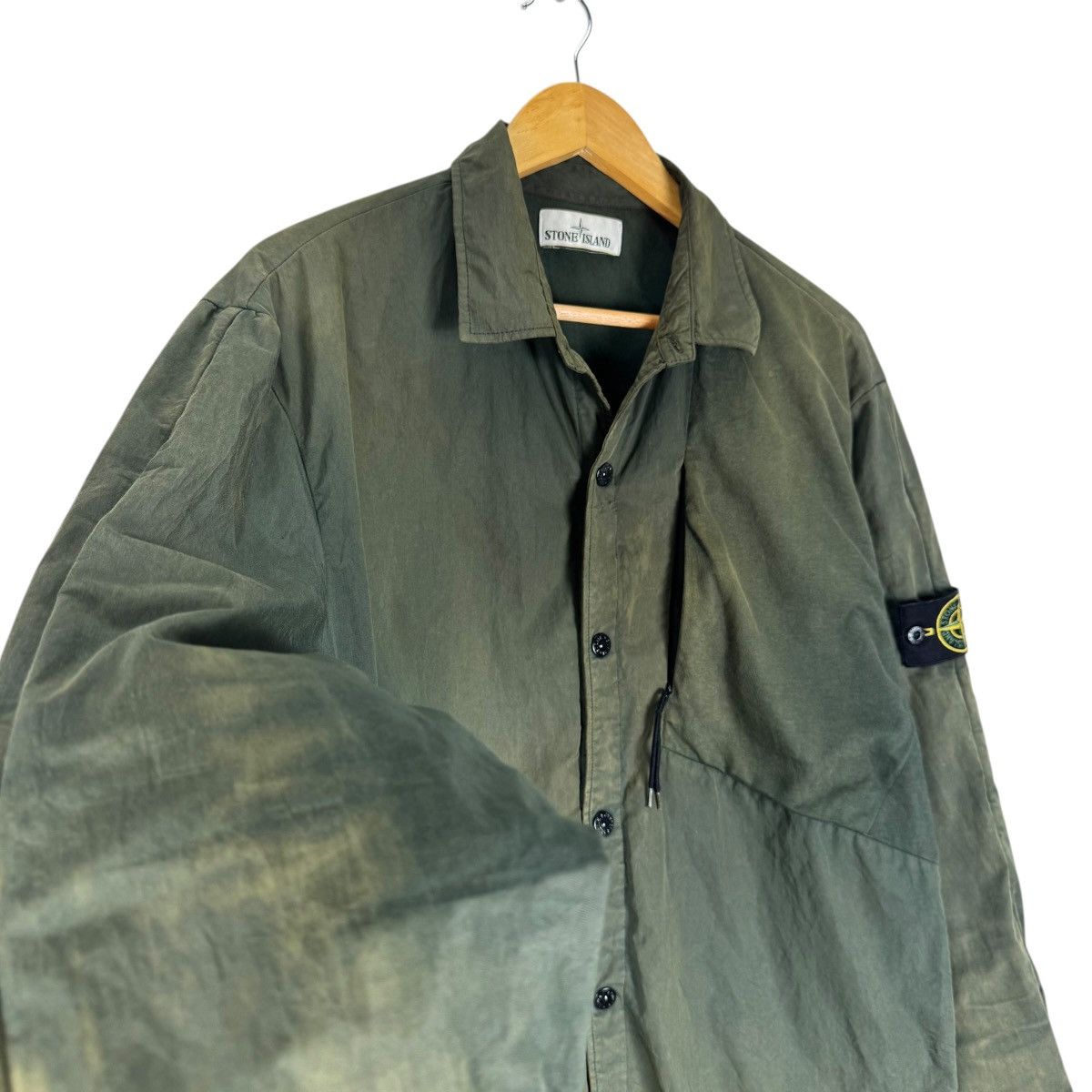 Stone Island 🔥STONE ISLAND SUN FADED SNAP BUTTON JACKET Size US XL / EU 56 / 4 - 10 Thumbnail