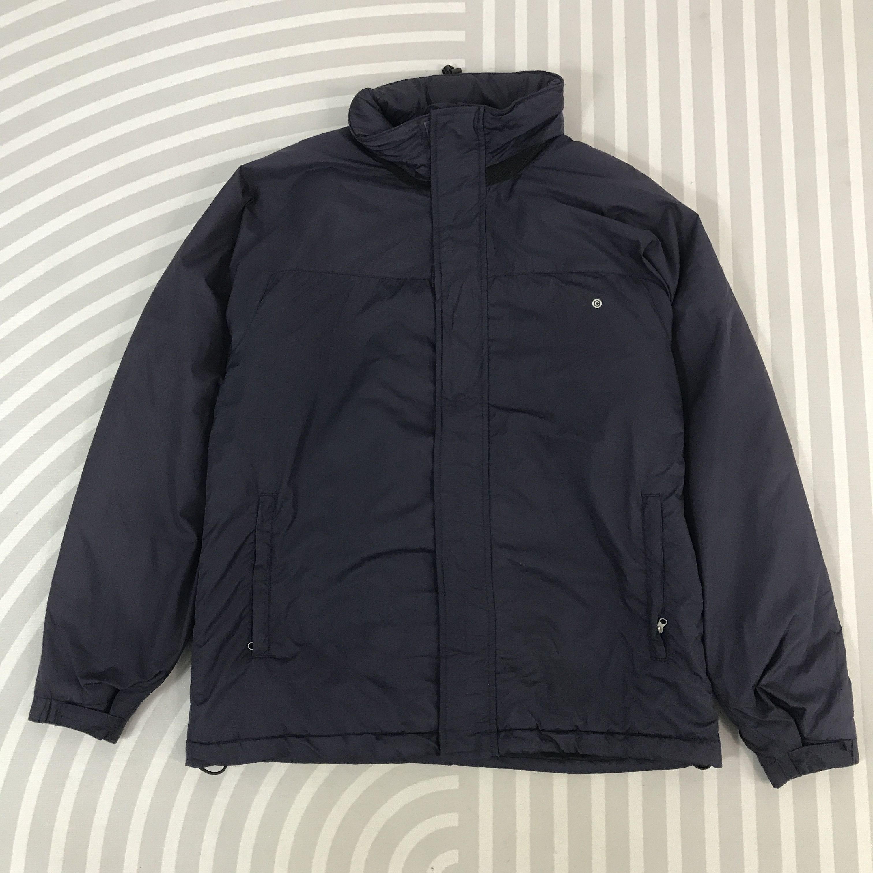 Japanese Brand × Stussy Vintage Stussy puffer purple hoodie Jacket Size US L / EU 52-54 / 3 - 1 Thumbnail
