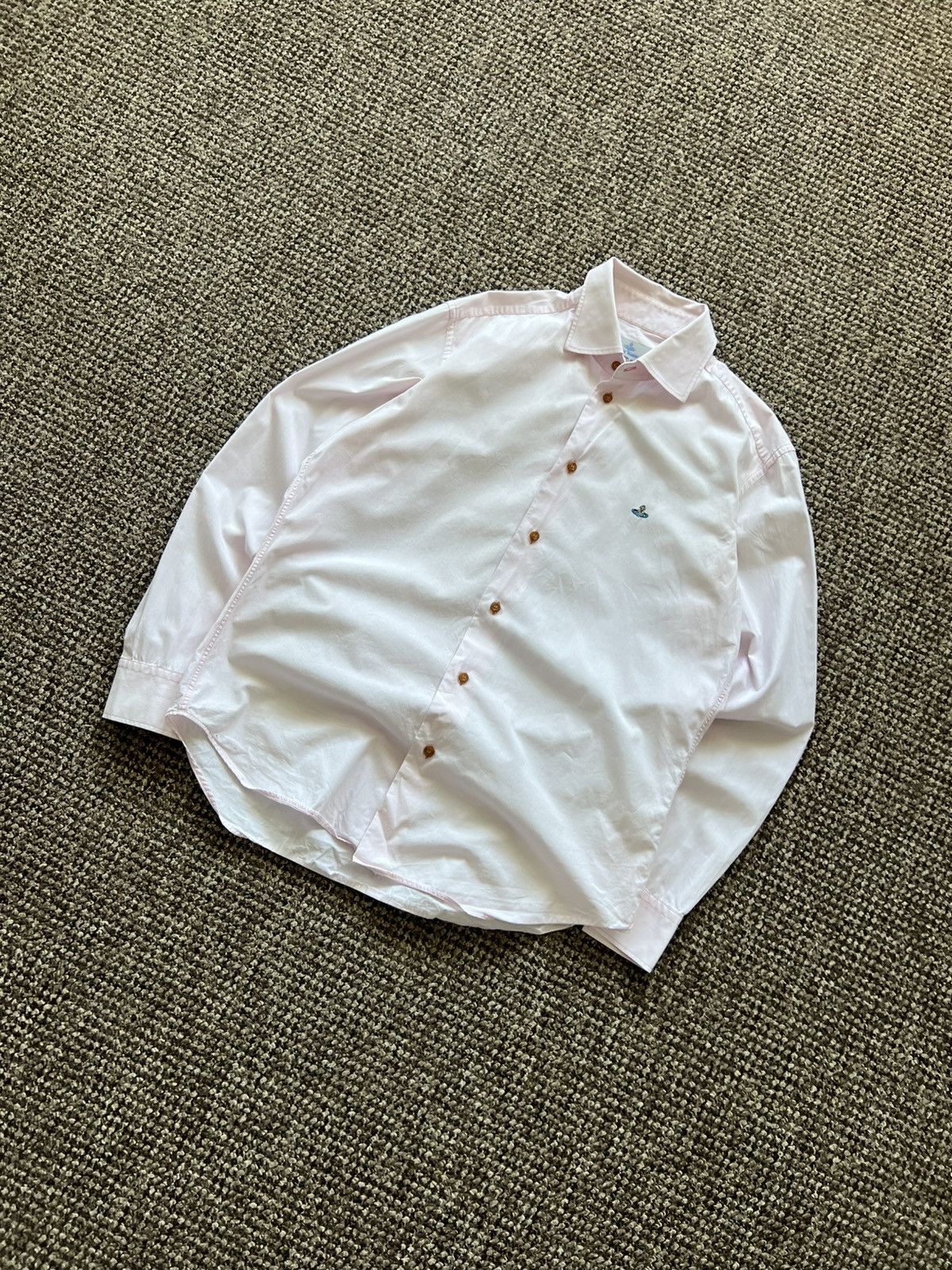 Vivienne Westwood Vivienne Westwood Button App Vintage Shirt Pink Rare Size US XL / EU 56 / 4 - 4 Thumbnail