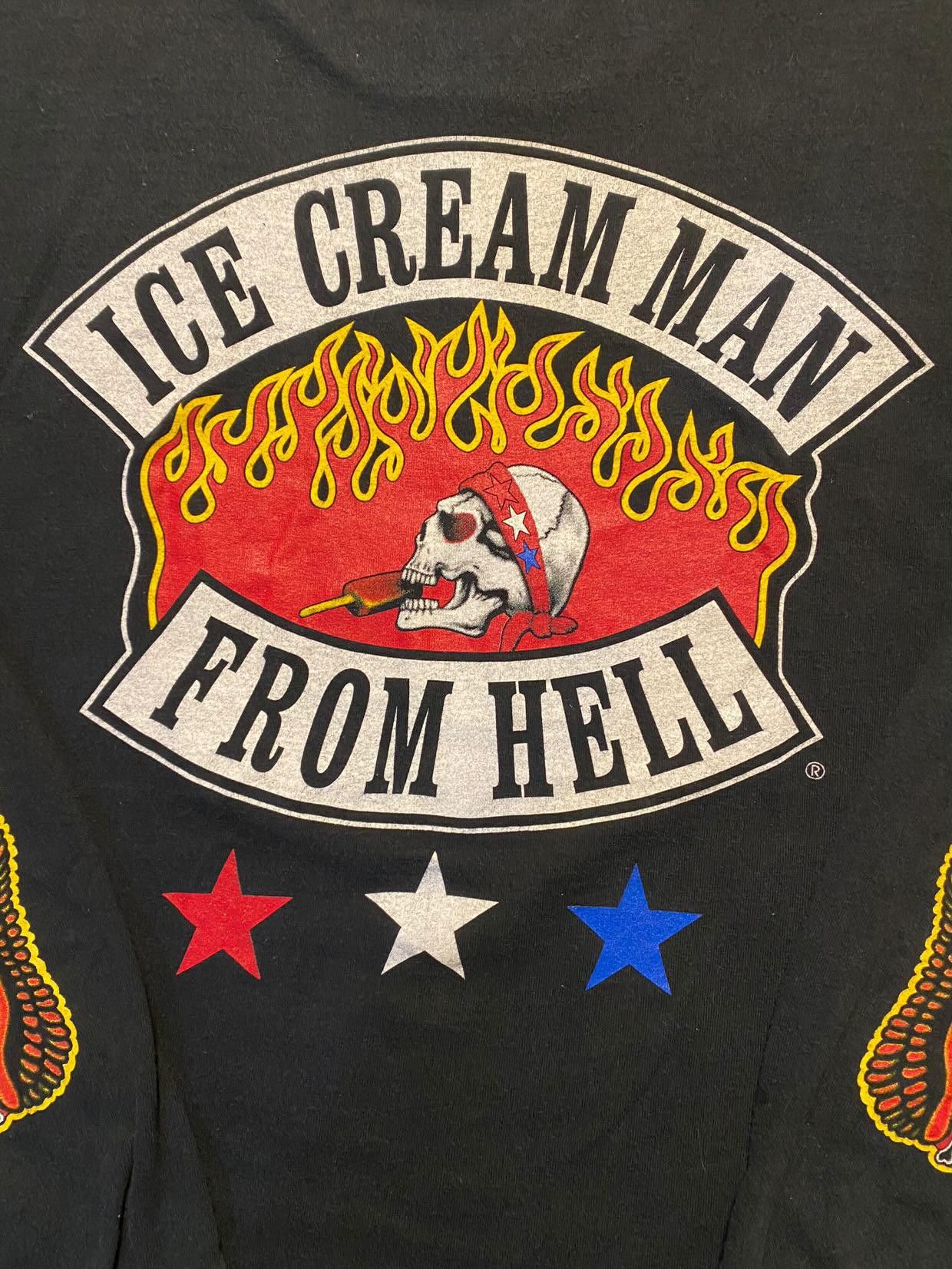 Vintage Ice Cream Man From Hell Motorcycle Vintage Size US XL / EU 56 / 4 - 6 Thumbnail