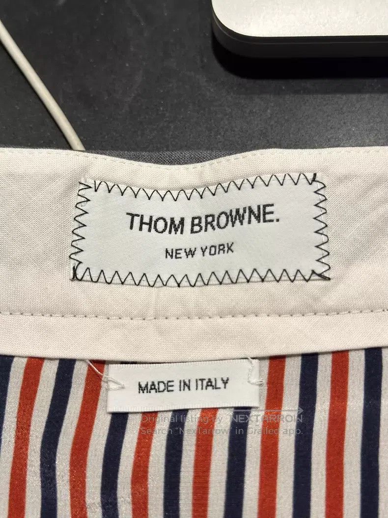 Thom Browne Thom Browne Grey Pleated Skirt Size 24" / US 00 / IT 34 - 3 Thumbnail