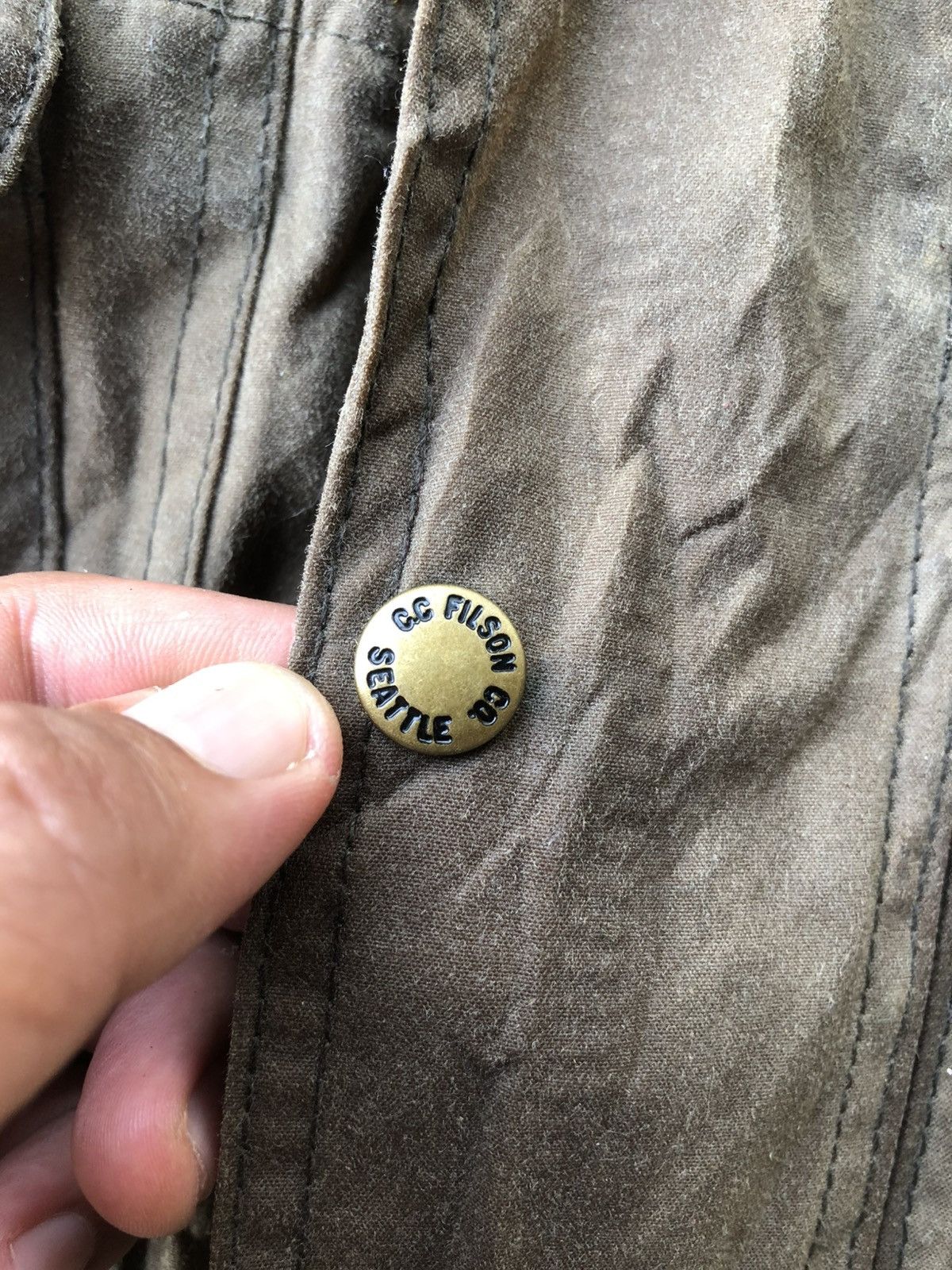 Filson Vintage CC Filson Waxed Jacket Parka Size US M / EU 48-50 / 2 - 14 Thumbnail