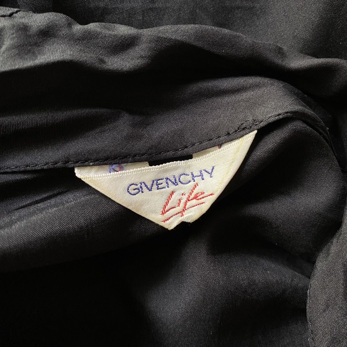 Givenchy GIVENCHY Black Long Sleeve Blouse with Tie Neck Size M / US 6-8 / IT 42-44 - 14 Thumbnail