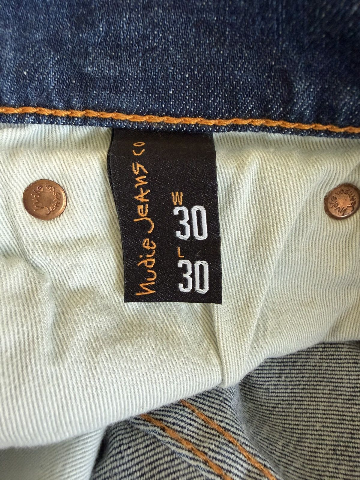Nudie Jeans Tight Terry Mended Heart size 30 x 30 Size US 30 / EU 46 - 3 Thumbnail