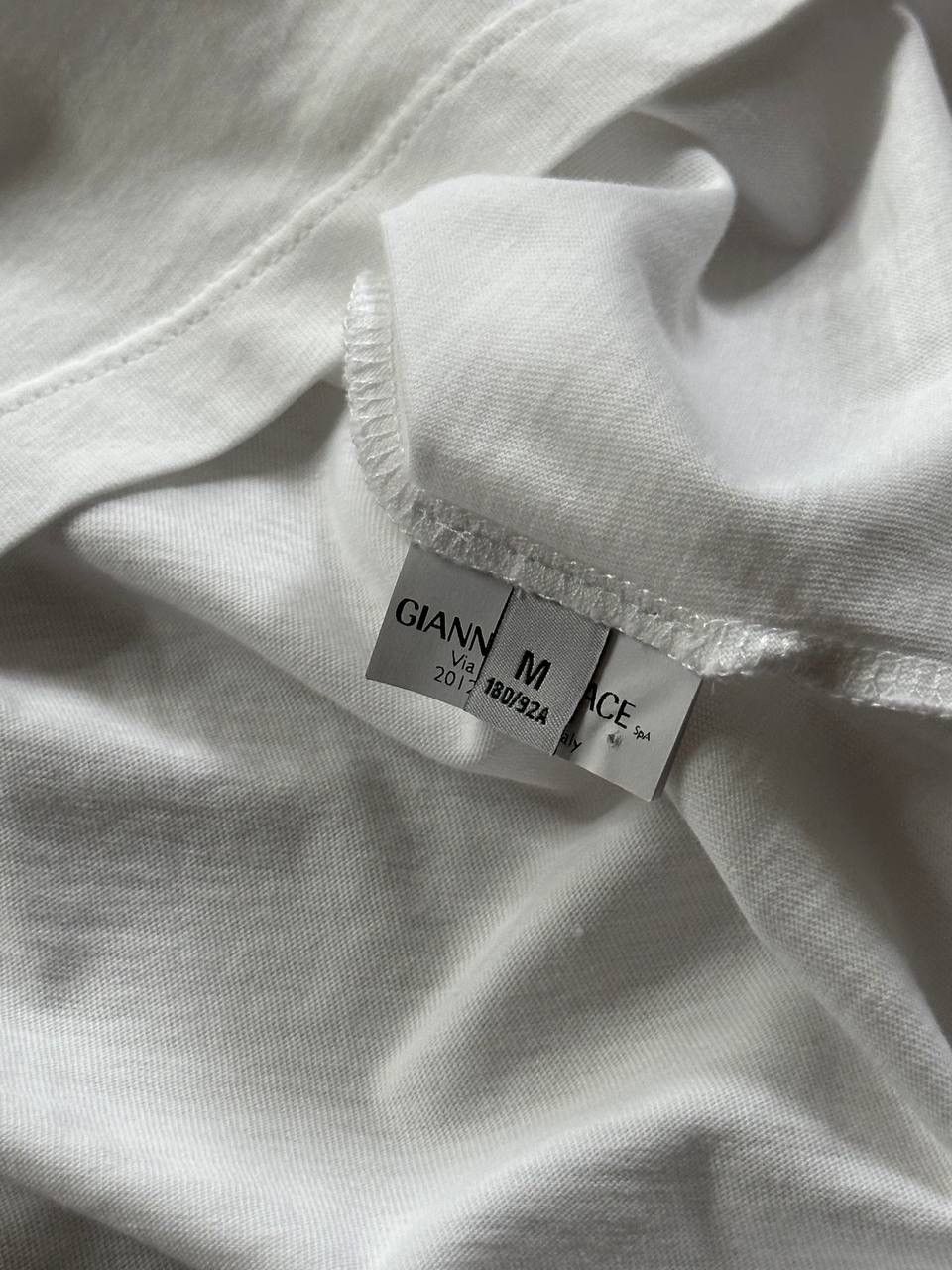 Versace × Versus Versace Versace Art Medusa Logo White Men’s Tee Rare Y2K Size US M / EU 48-50 / 2 - 5 Thumbnail