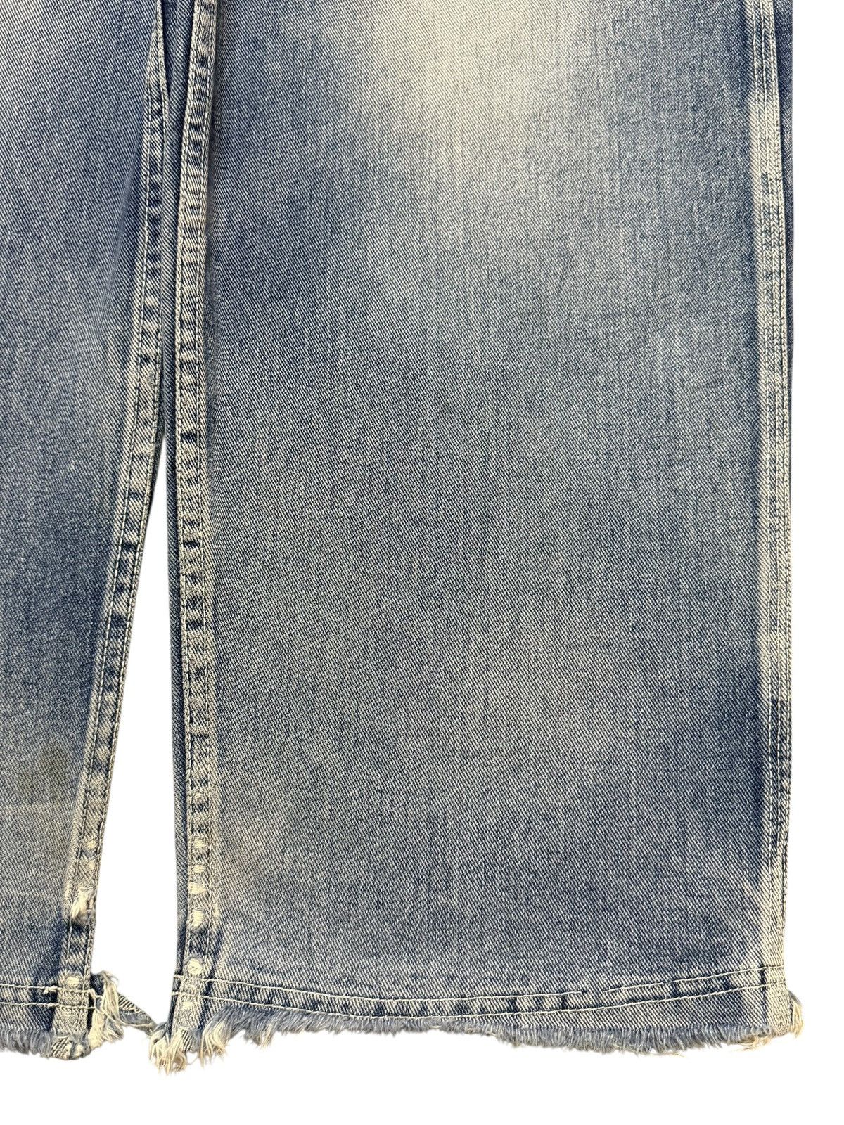 Fubu Vintage Japan Carpenter Faded Wash Distressed Wide Leg Baggy Size US 33 - 8 Thumbnail