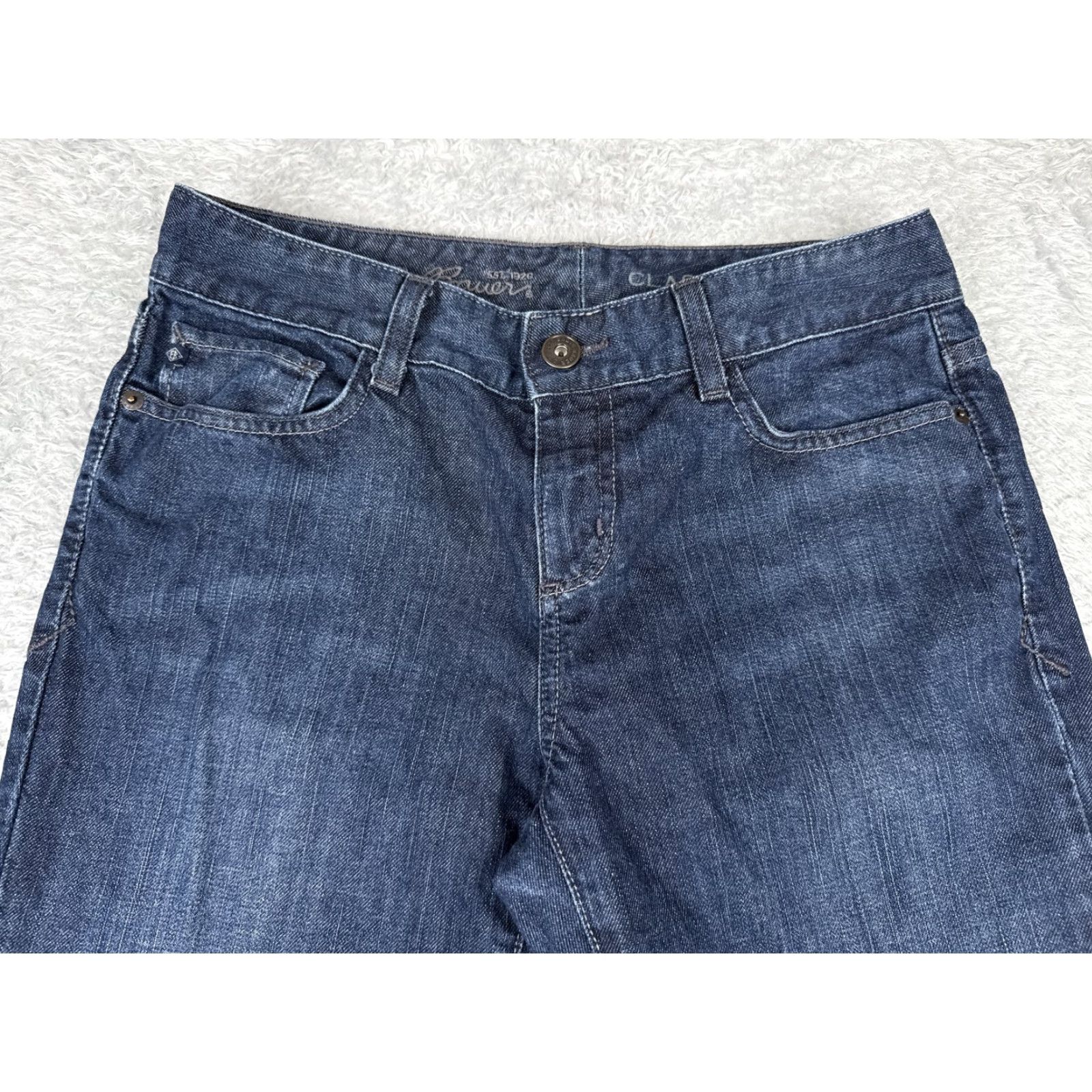 Eddie Bauer Eddie Bauer Jeans Womens 6R Straight Leg Mid Rise Stretch Denim Classic 30x31 Size 28" / US 6 / IT 42 - 4 Thumbnail