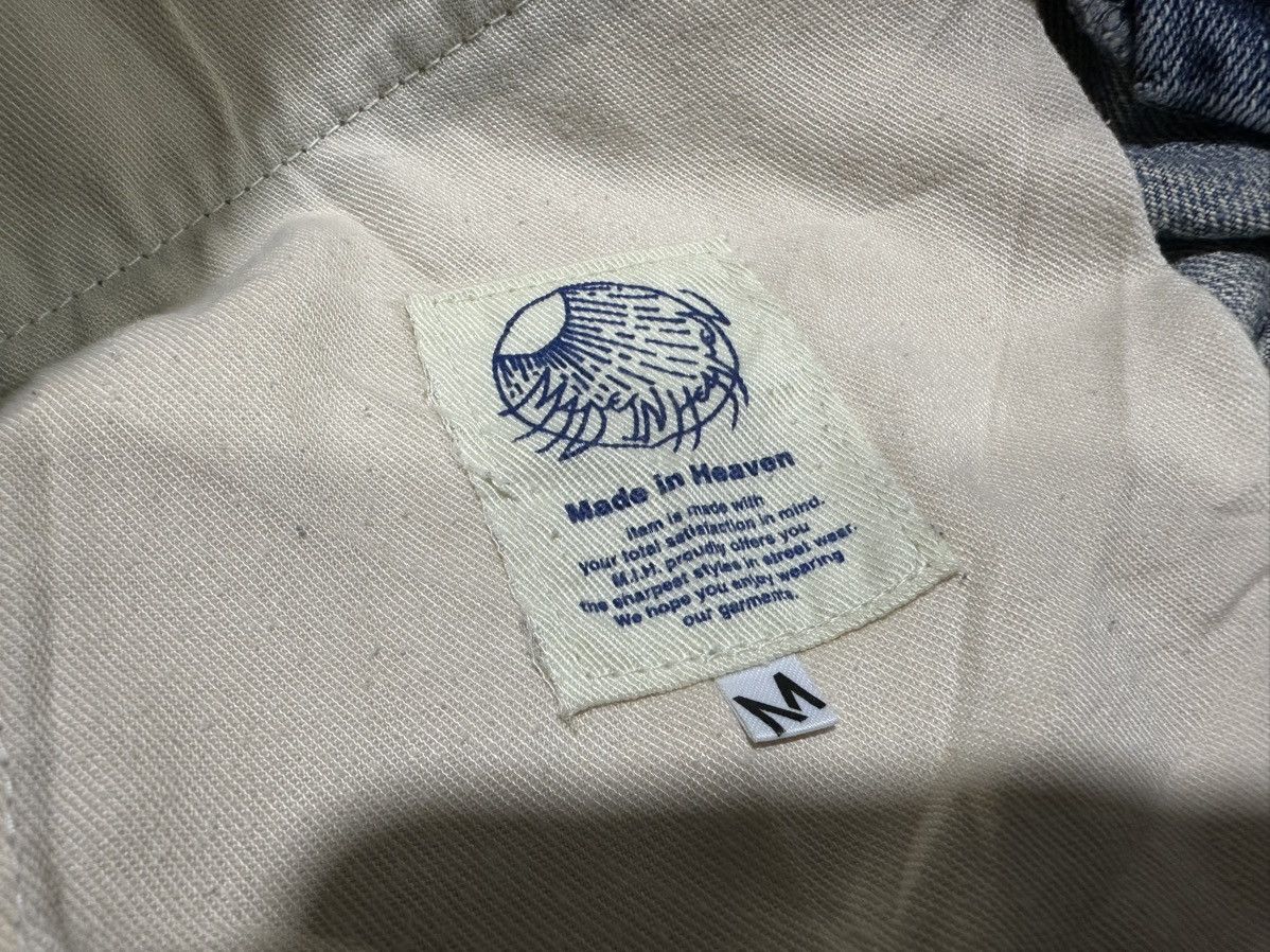Japanese Brand 🔥Y2K Soul Of Freedom Made In Heaven Whisker Denim Size US 32 / EU 48 - 11 Thumbnail