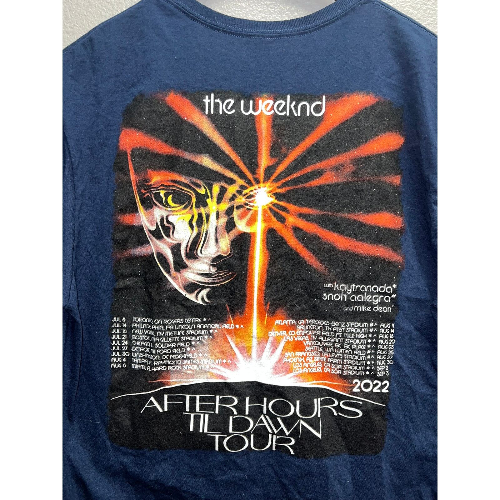 Fruit Of The Loom The Weeknd Shirt After Hours Till Dawn Tour Weekend Tee M Size US M / EU 48-50 / 2 - 8 Thumbnail