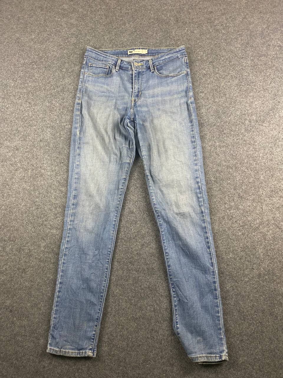 Levi's levis 575 mid rise skinny distressed denim Size 31" - 7 Thumbnail