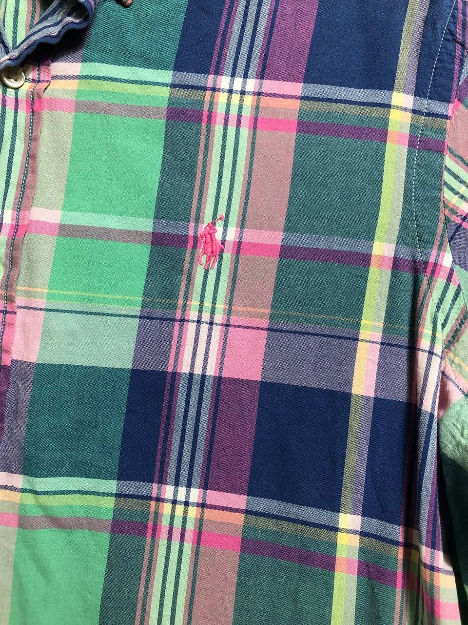Polo Ralph Lauren Polo Ralph Lauren Vintage Mens Long Sleeve Striped Shirt Size US L / EU 52-54 / 3 - 13 Thumbnail