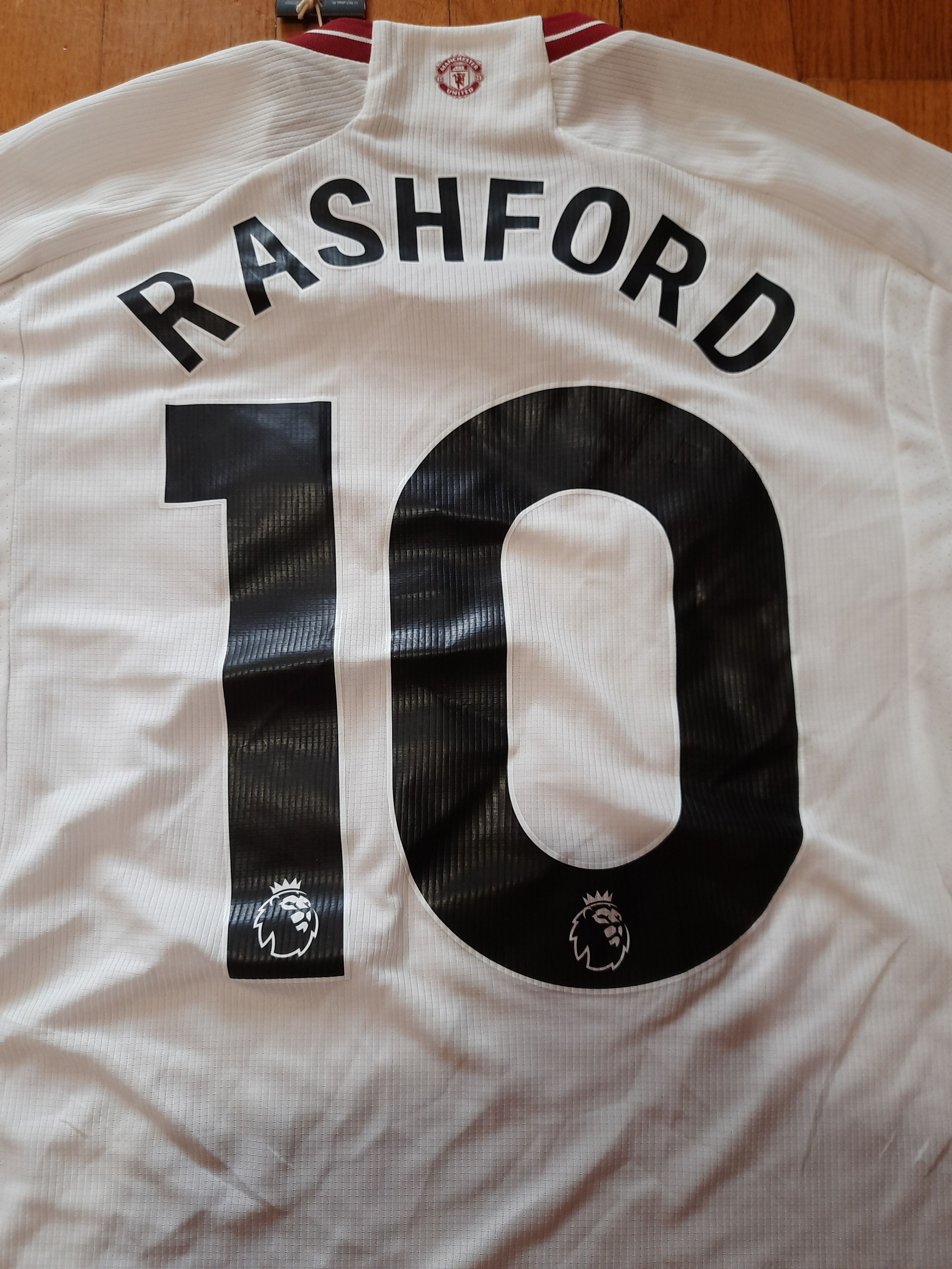 Adidas Manchester United Marcus Rashford Away Football T Shirt nike Size US S / EU 44-46 / 1 - 2 Thumbnail