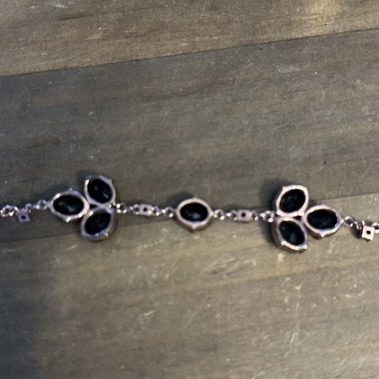 J.Crew J. Crew black stone chain bracelet Size ONE SIZE - 3 Thumbnail