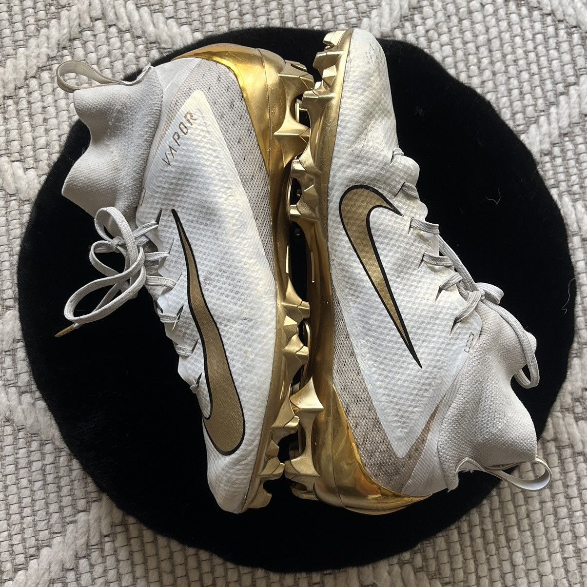 Nike Nike Vapor Untouchable 3 Elite Gold/White Size US 9 / EU 42 - 7 Thumbnail