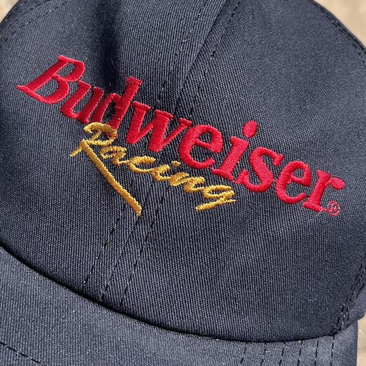 Budweiser × Vintage Vintage 90s Budweiser Racing Essential SnapBack Hat Size ONE SIZE - 2 Thumbnail