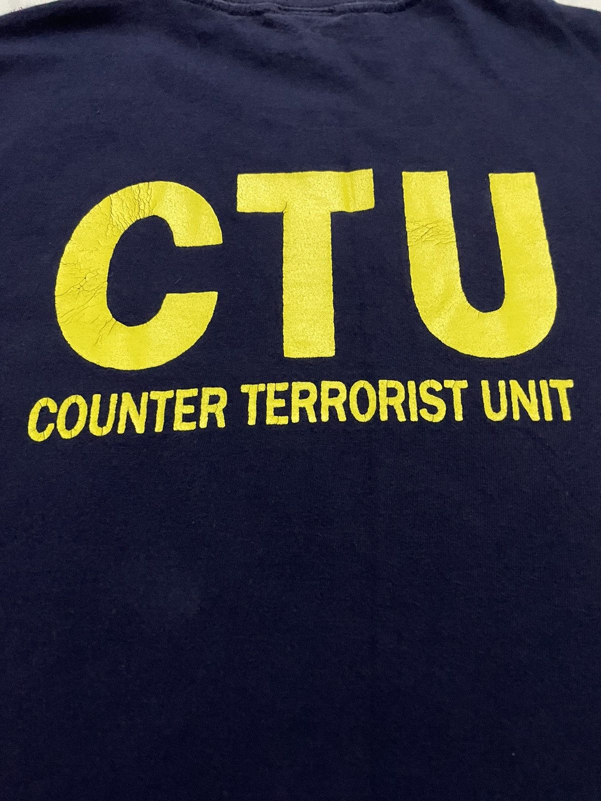 Vintage Vintage 2006 Tv show 24 Blue tee ‘CTU ACADEMY’ Size US XL / EU 56 / 4 - 6 Thumbnail