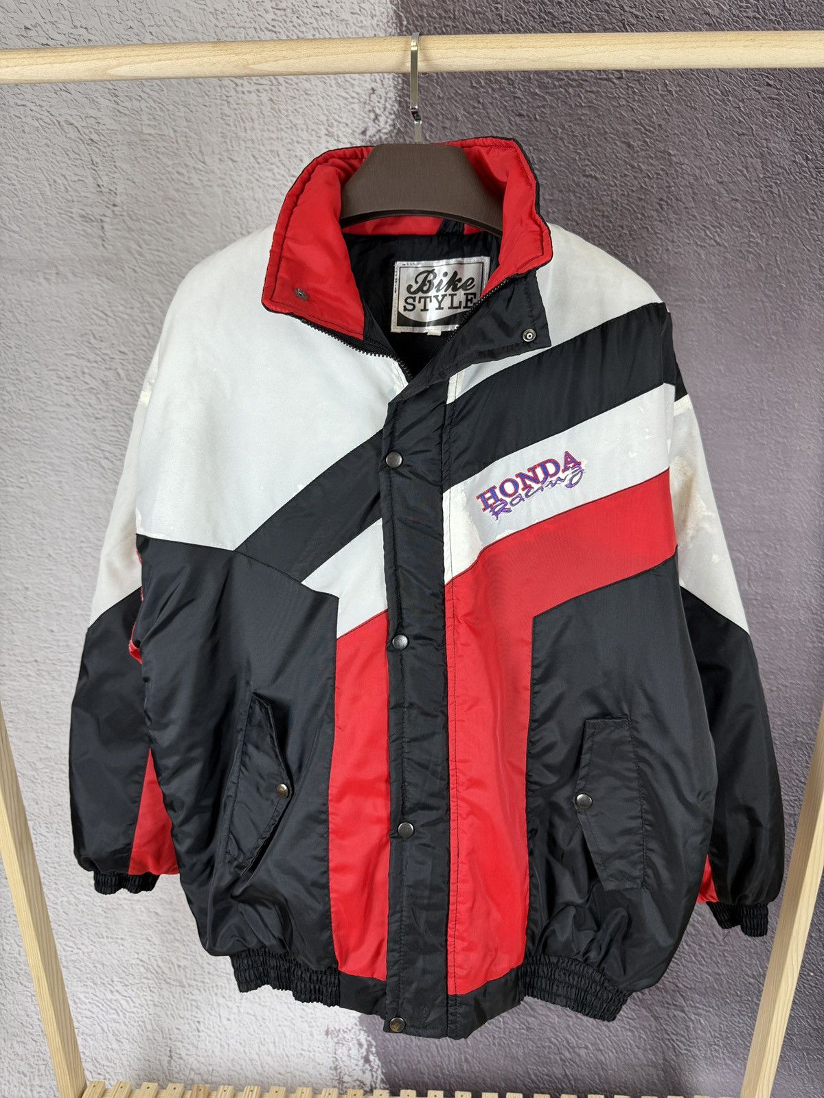 Honda Honda vintage big logo racing faded jacket Size US XXL / EU 58 / 5 - 3 Thumbnail